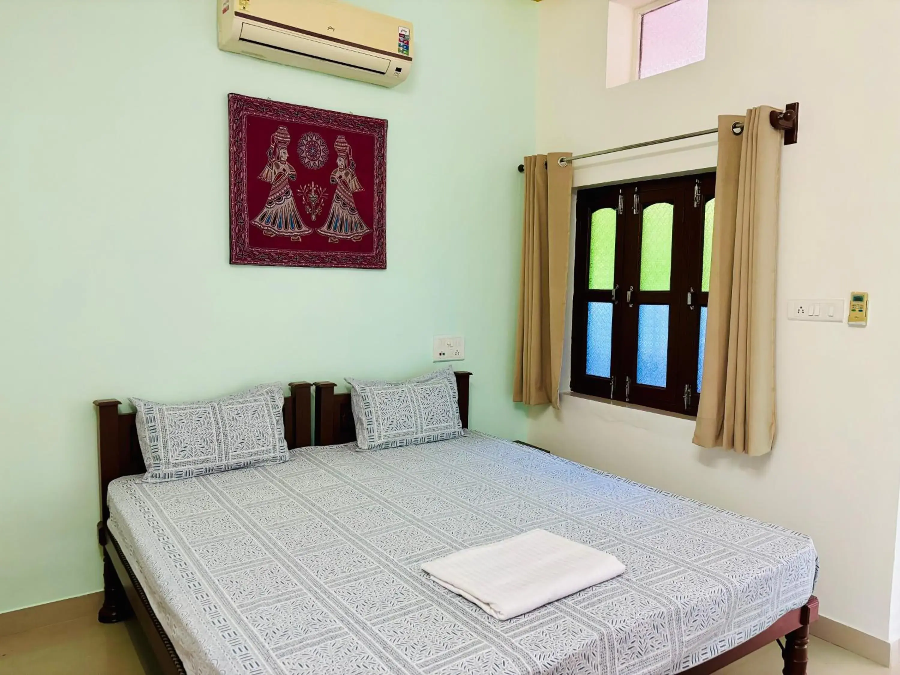 Bed in Hotel tulsi palace Bed in Hotel tulsi palace