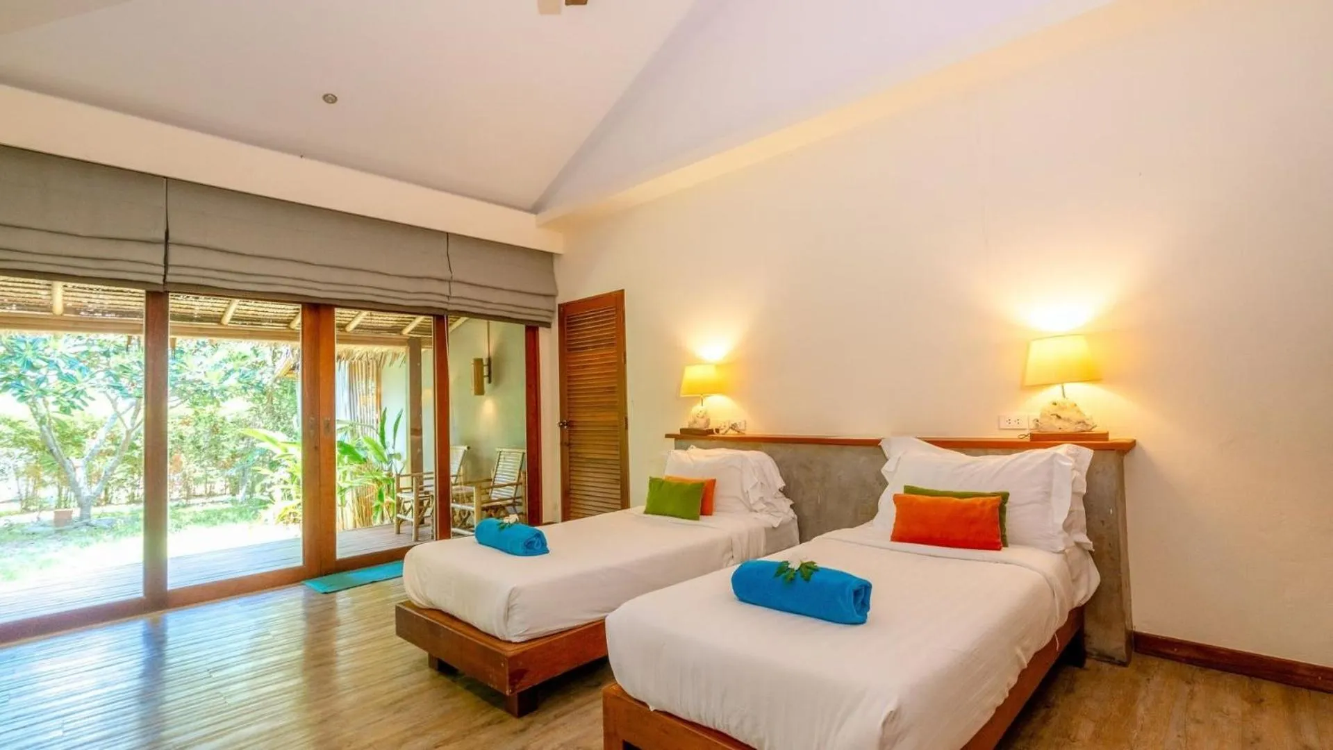 Bed in Sea Dance Resort