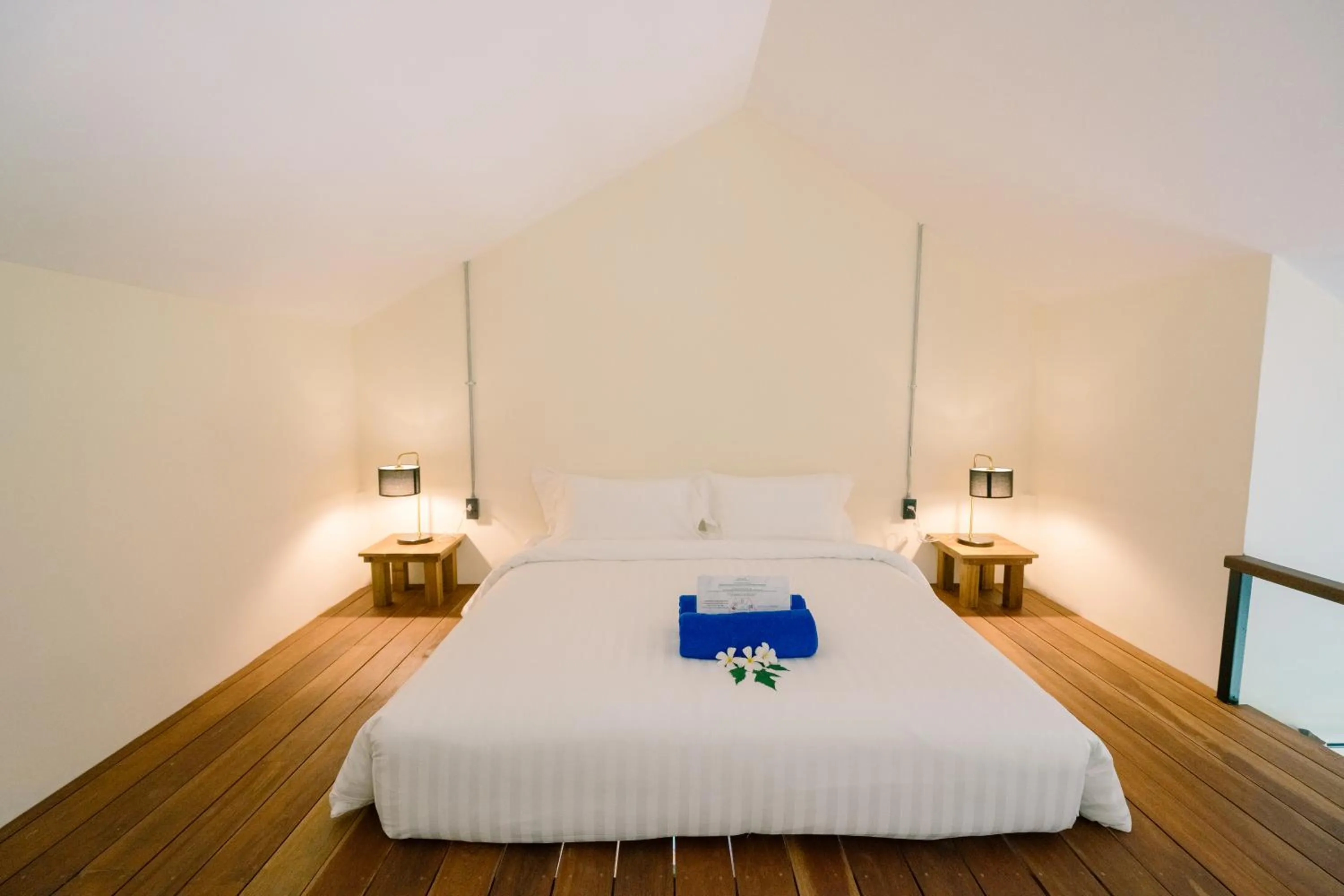 Bed in Sea Dance Resort