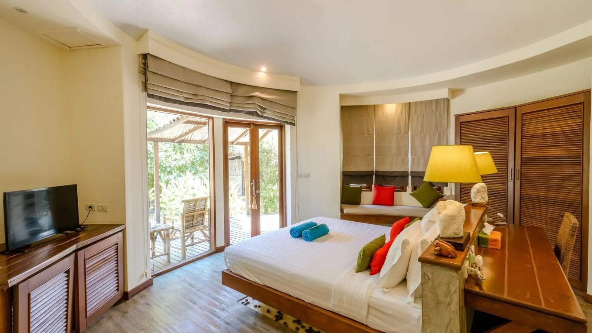 Bed in Sea Dance Resort