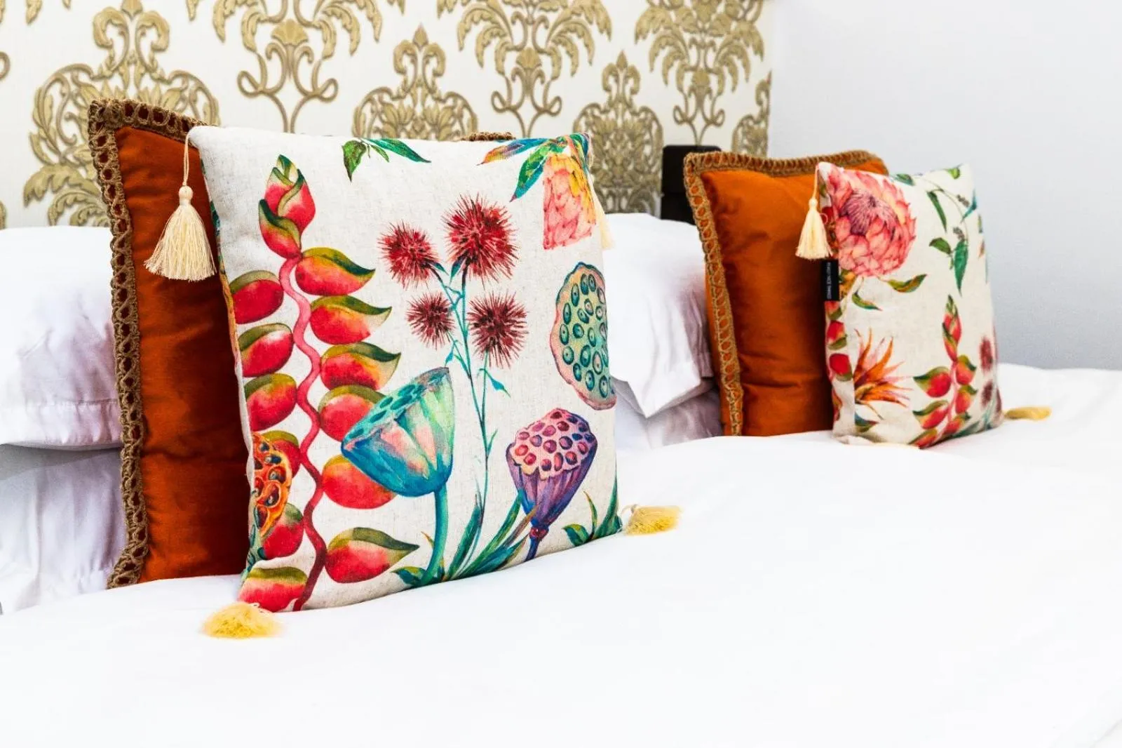 Bed in VILA LUCA-Hotel