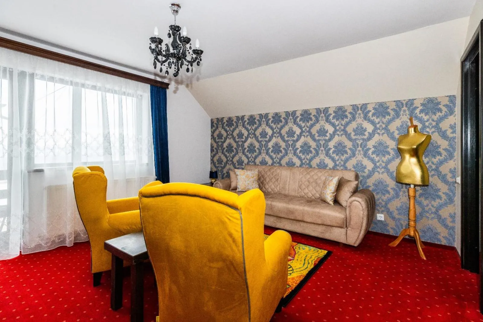 Living room in VILA LUCA-Hotel
