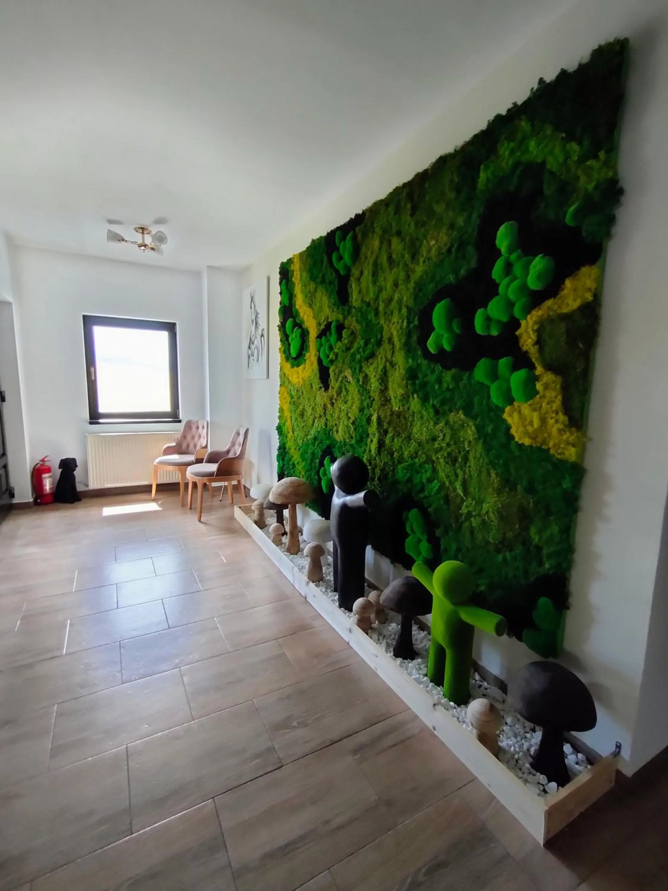 Lobby or reception in VILA LUCA-Hotel