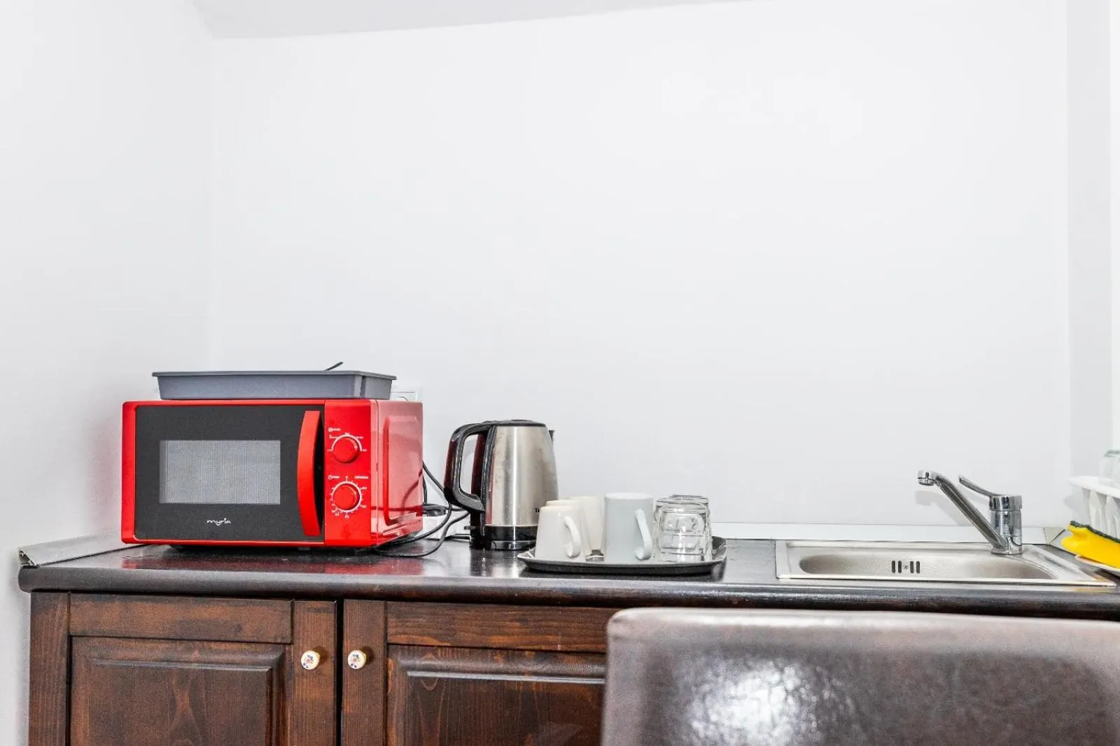 Kitchen or kitchenette in VILA LUCA-Hotel