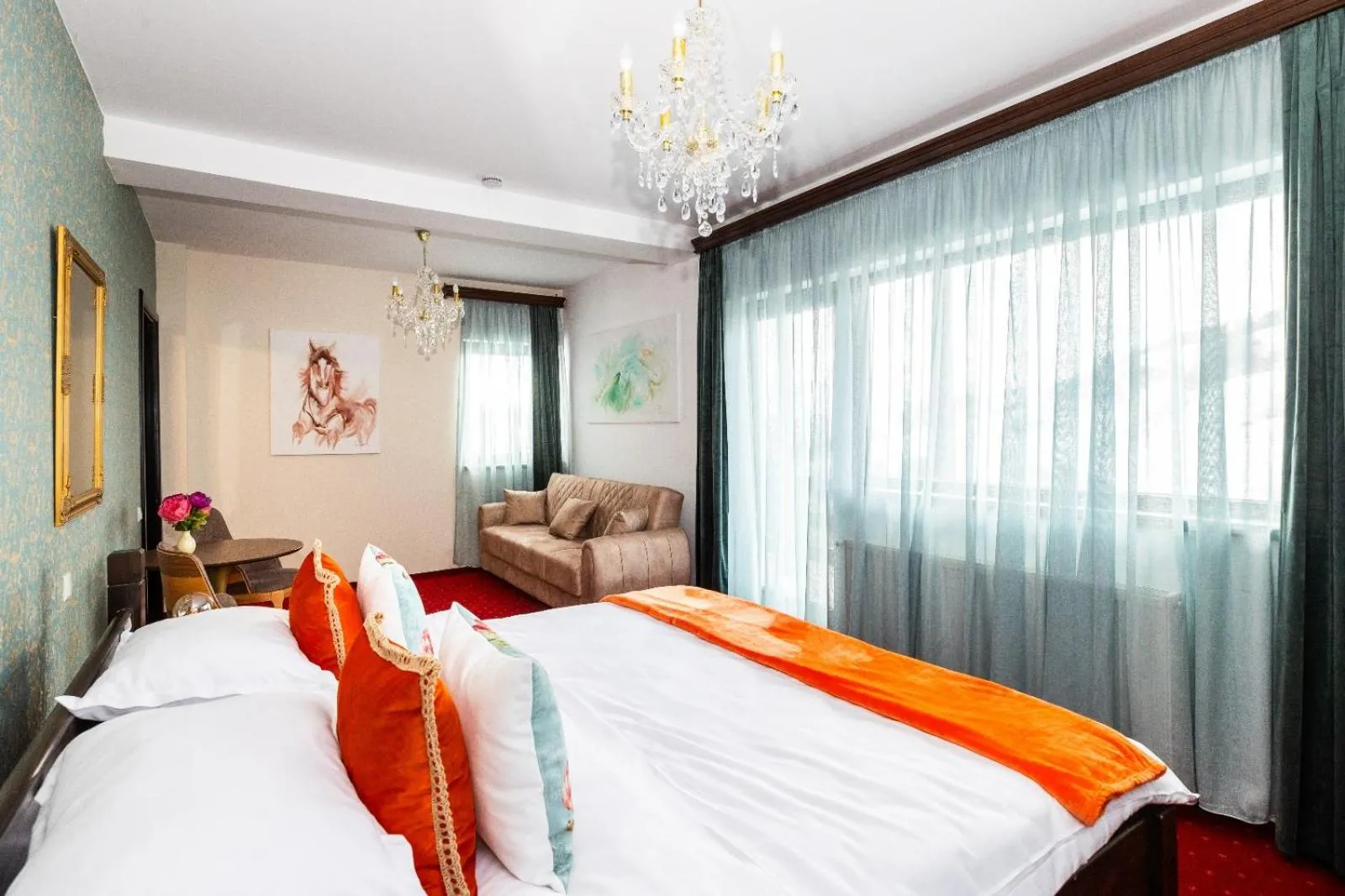 Photo of the whole room, Bed in VILA LUCA-Hotel