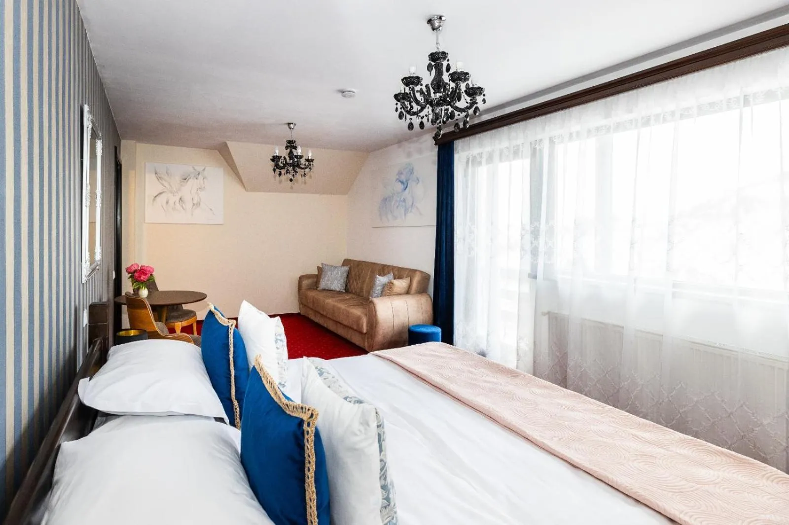 Photo of the whole room, Bed in VILA LUCA-Hotel