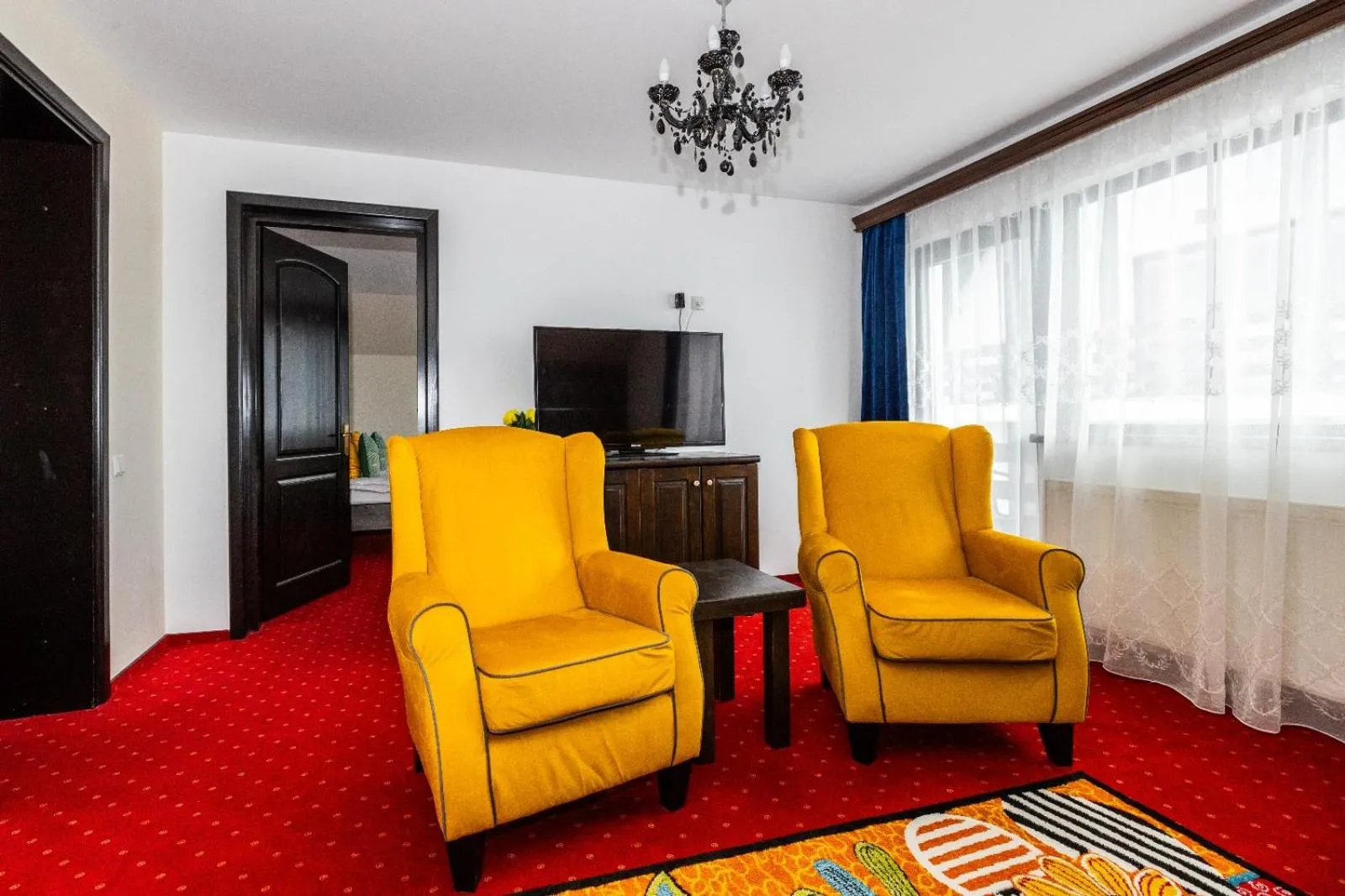 Living room in VILA LUCA-Hotel