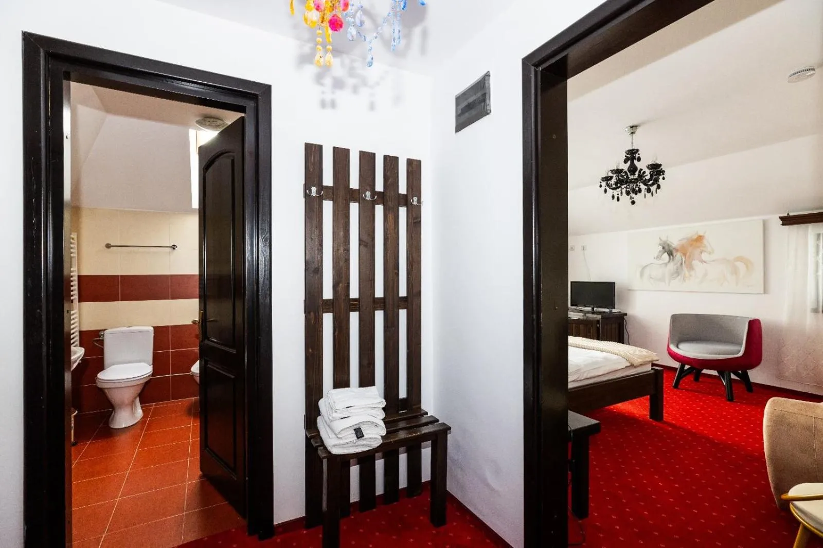Photo of the whole room, Bed in VILA LUCA-Hotel