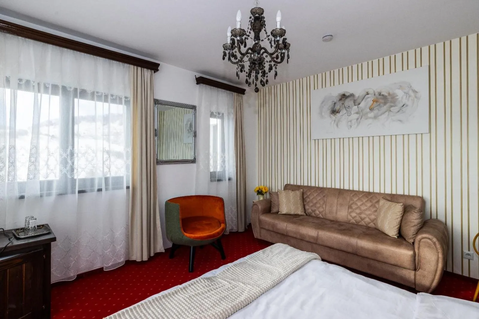 Photo of the whole room, Bed in VILA LUCA-Hotel