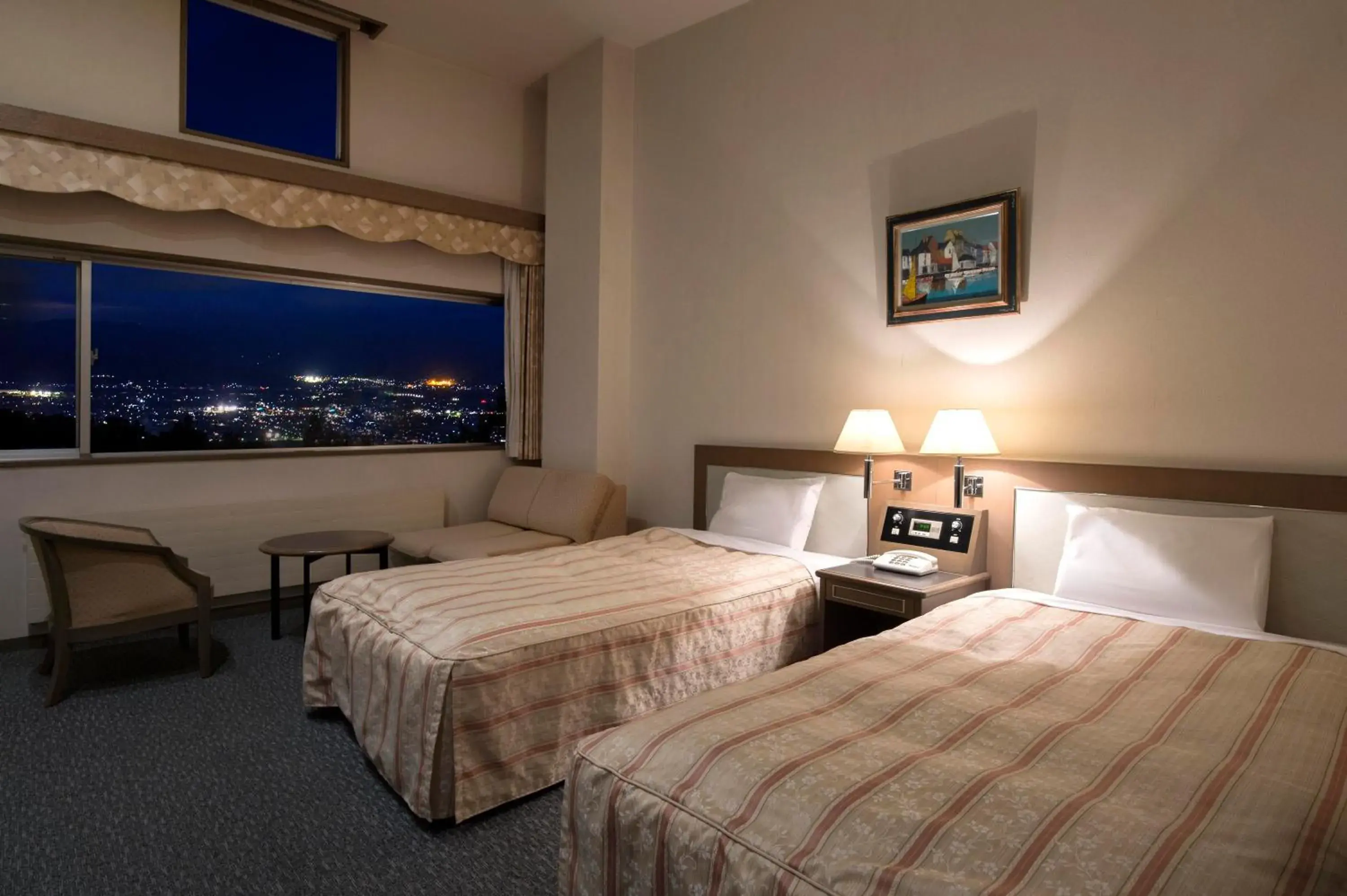 Bed in Izumigo AMBIENT Azumino Hotel Bed in Izumigo AMBIENT Azumino Hotel