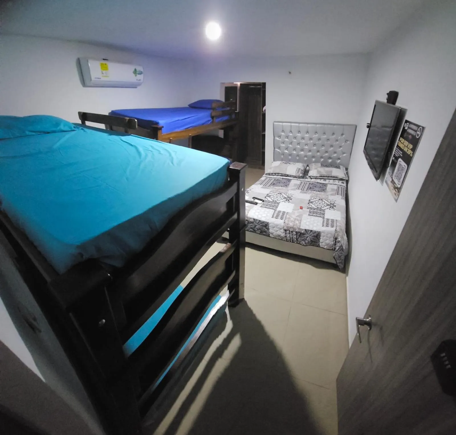 Bed in Apartaestudios Galanni