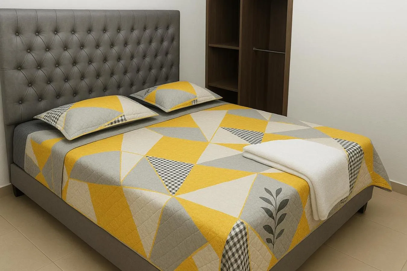 Bed in Apartaestudios Galanni