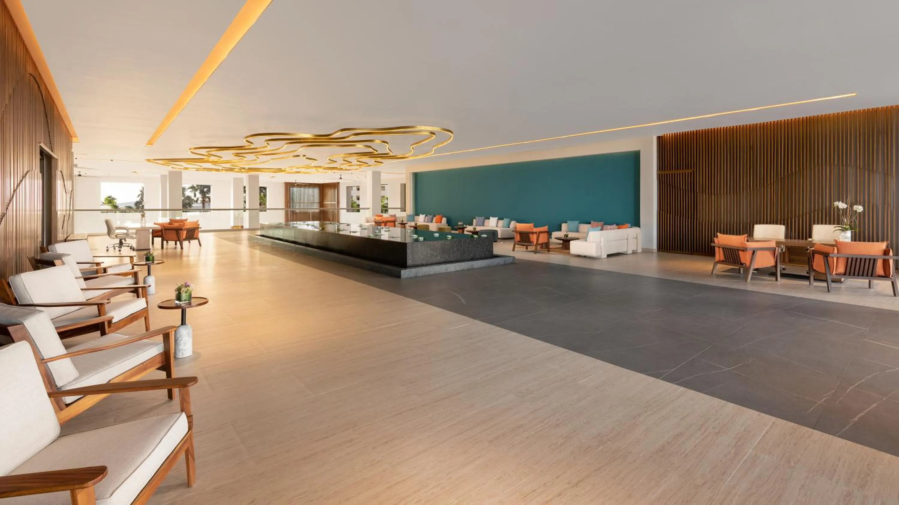 Lobby or reception in Hyatt Ziva Riviera Maya All-Inclusive