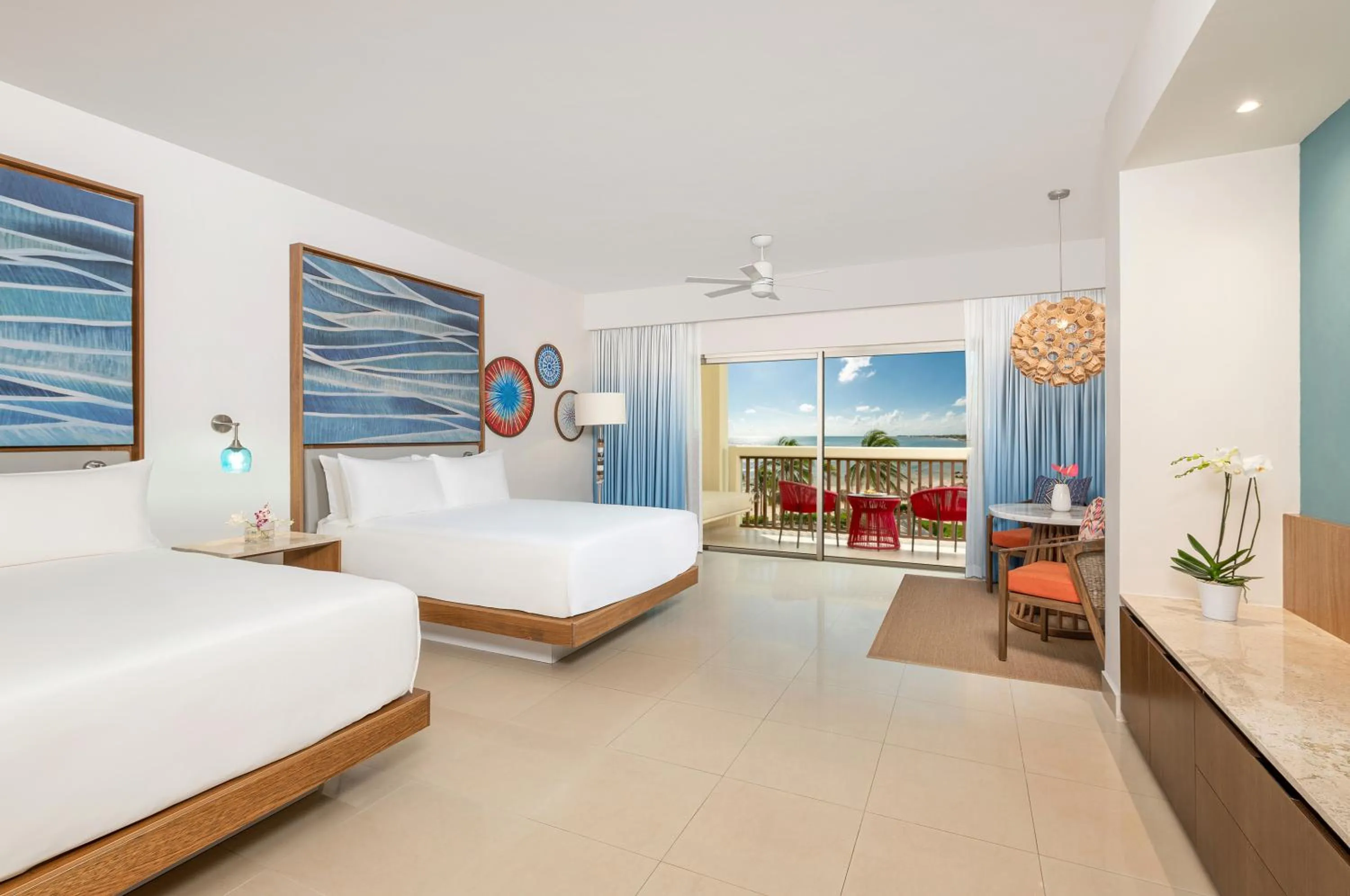 Bedroom, Bed in Hyatt Ziva Riviera Maya All-Inclusive