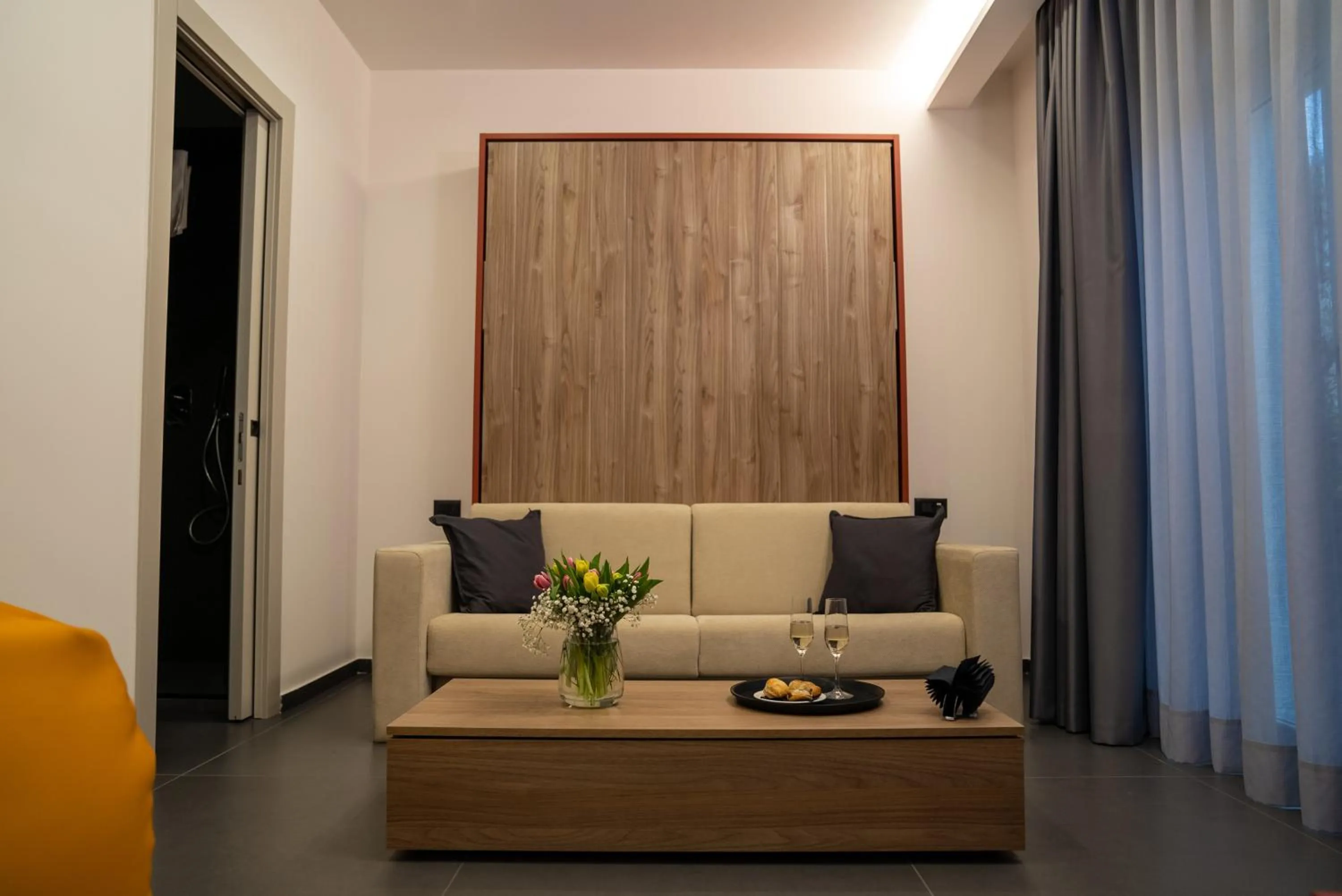 Living room in Hart Boutique Hotel