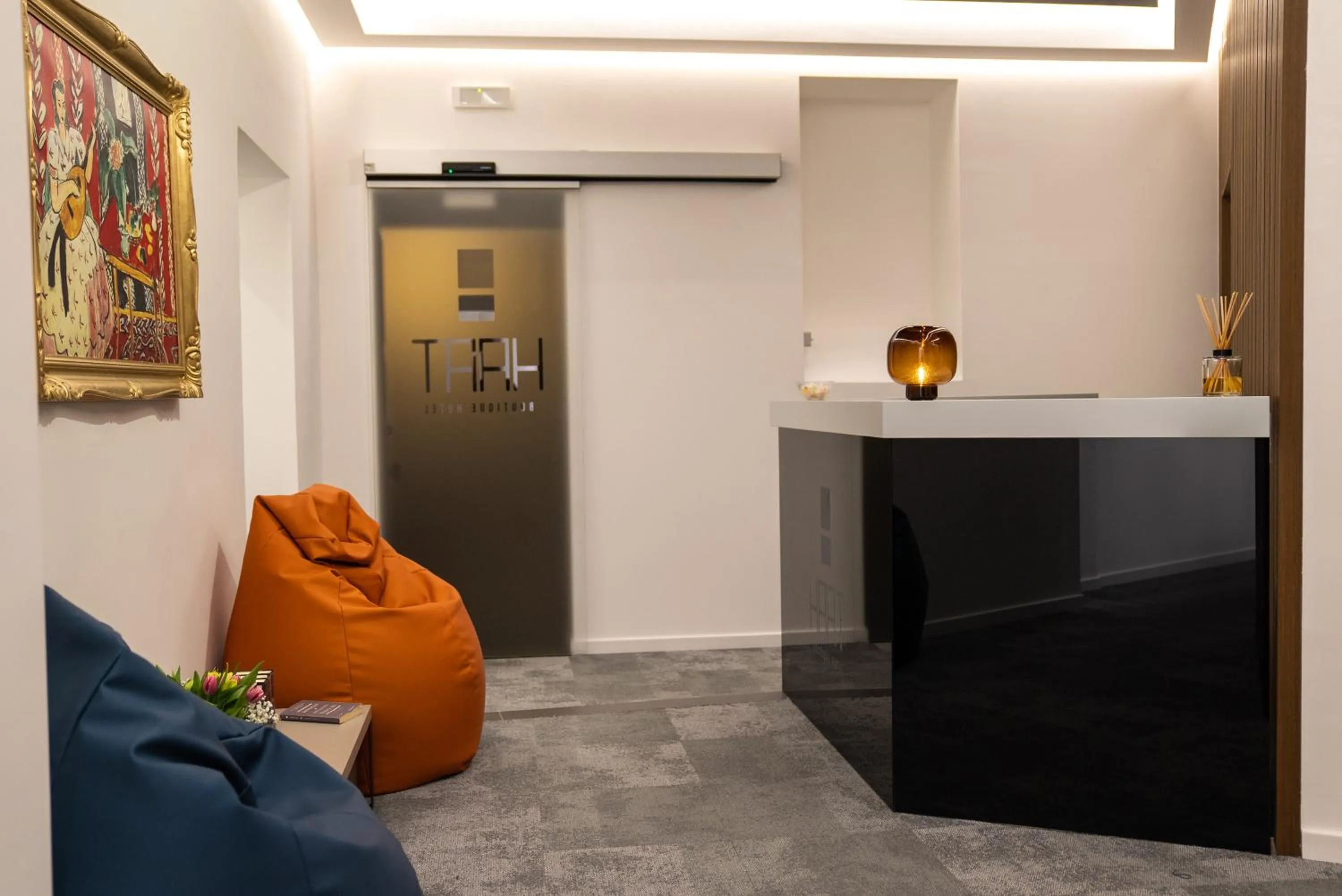 Lobby or reception in Hart Boutique Hotel