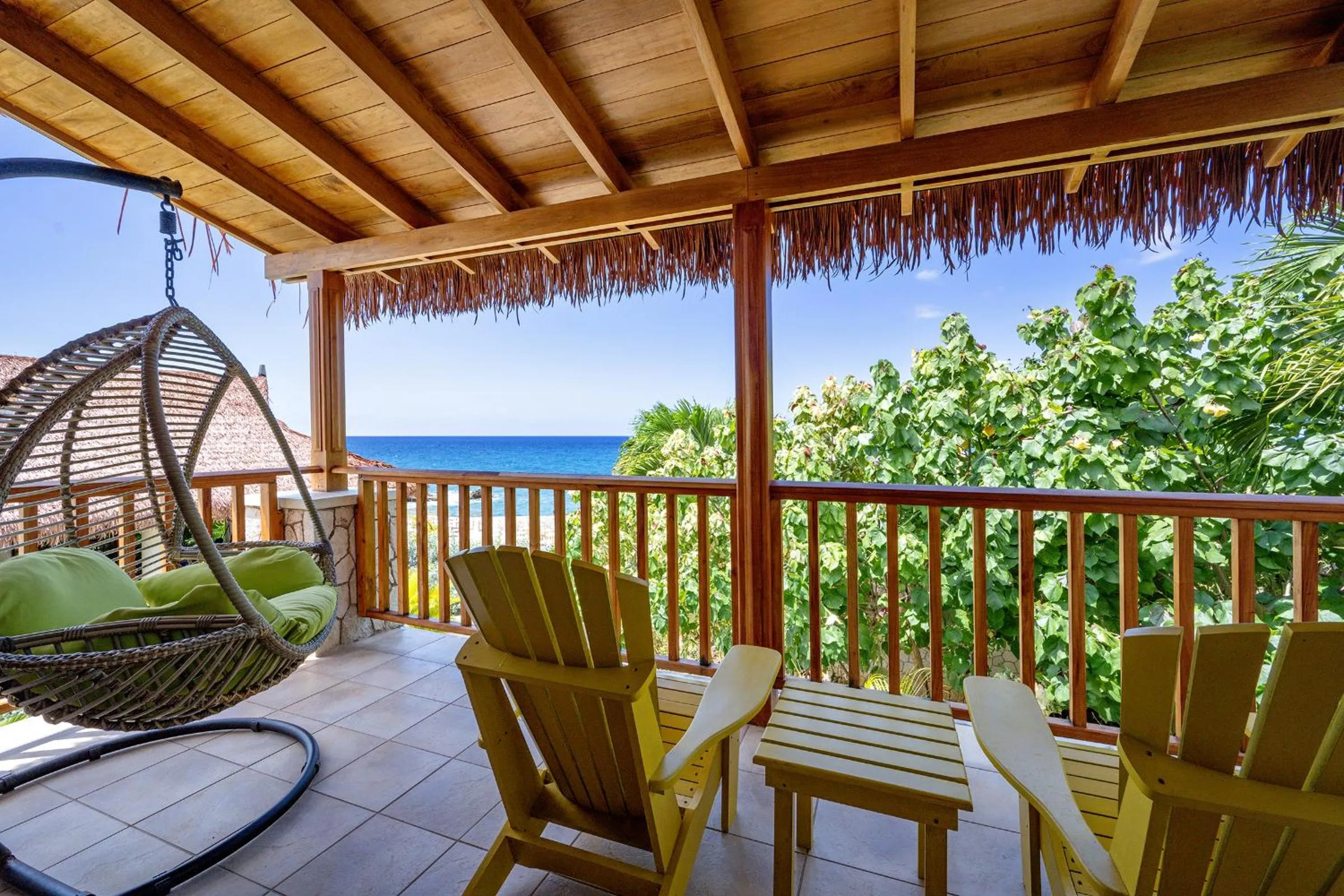 Balcony/Terrace in Ocean Cliff Hotel Negril Limited - Adults Only
