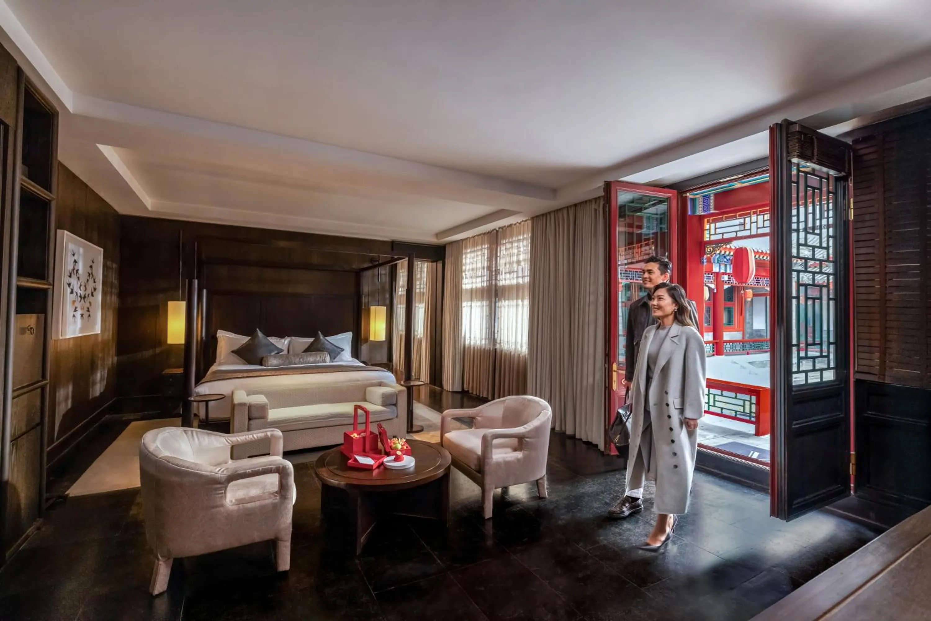 Bed in Waldorf Astoria Beijing