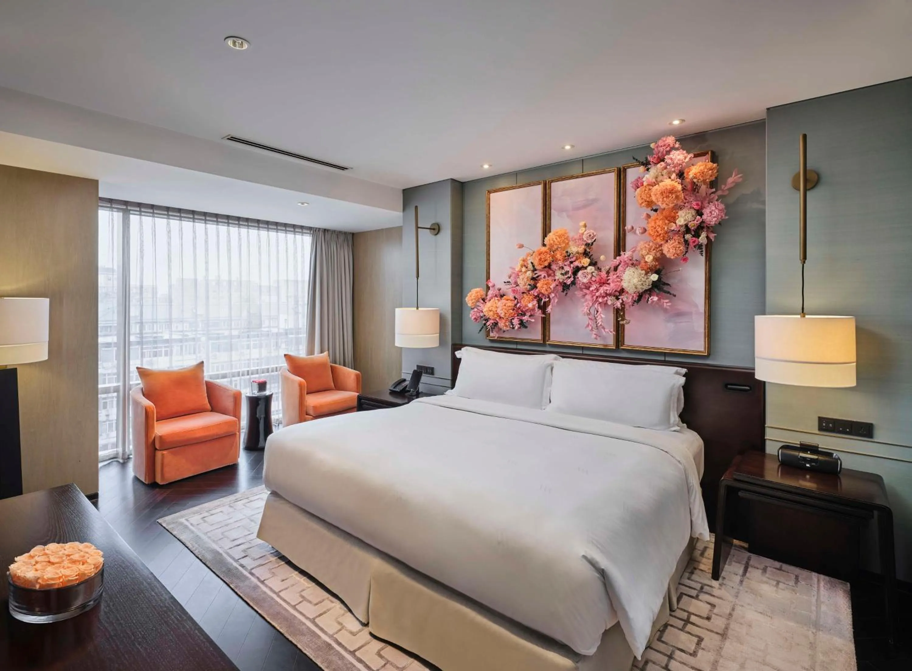 Bed in Waldorf Astoria Beijing