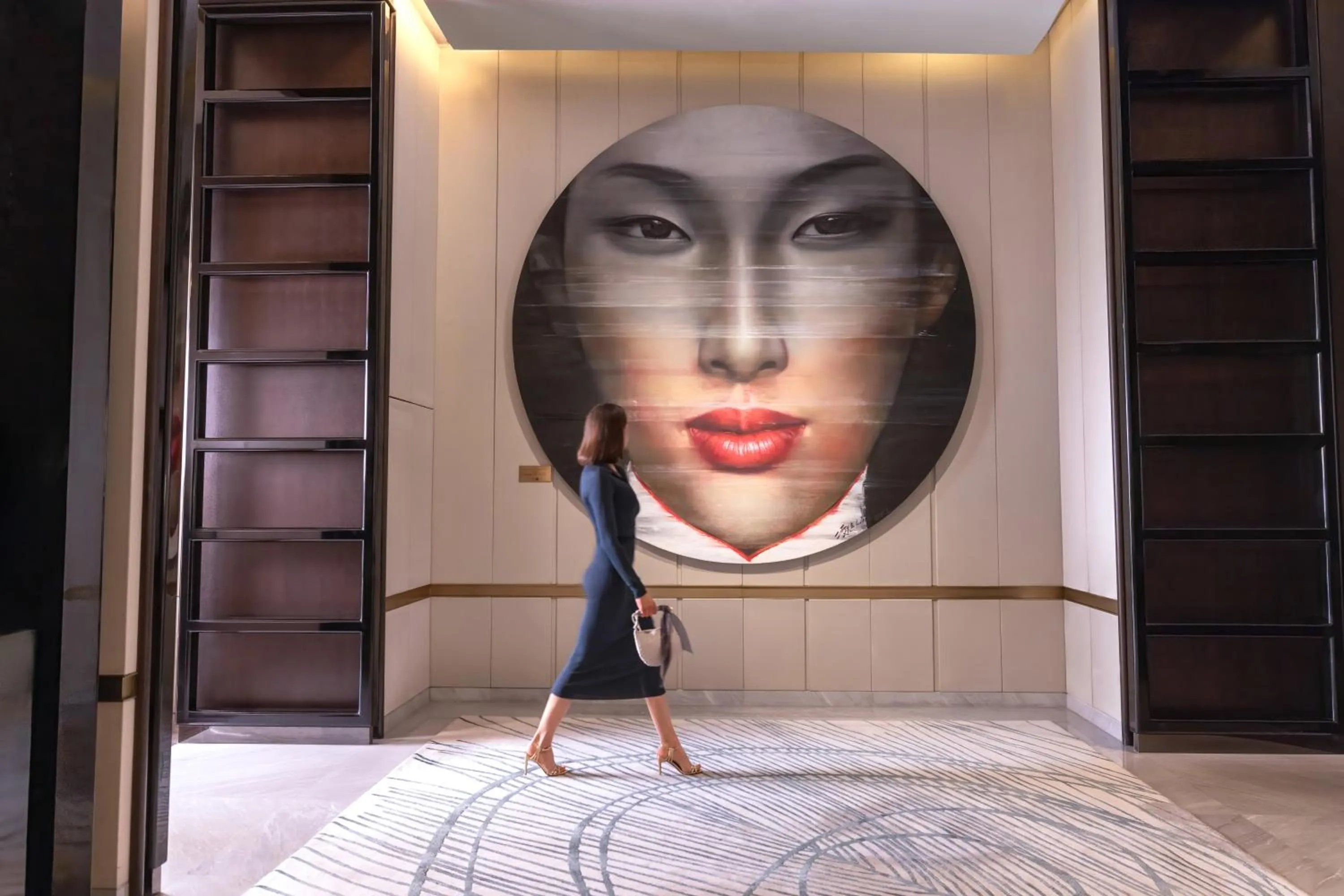 Decorative detail in Waldorf Astoria Beijing