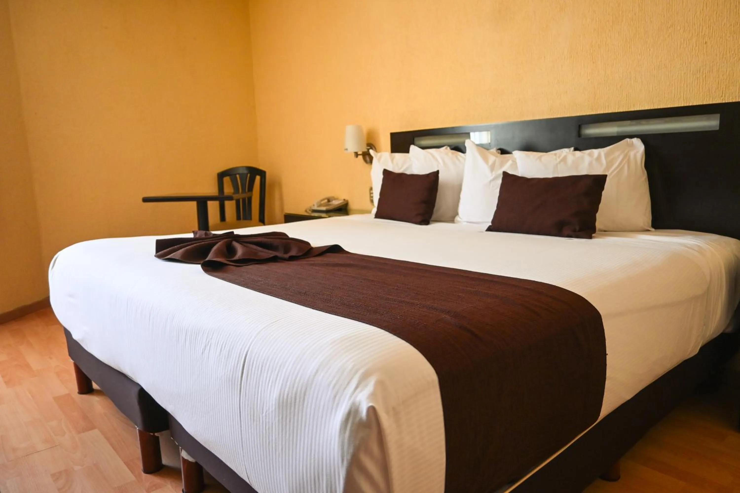 Bed in Hotel Santa Irene Guadalajara