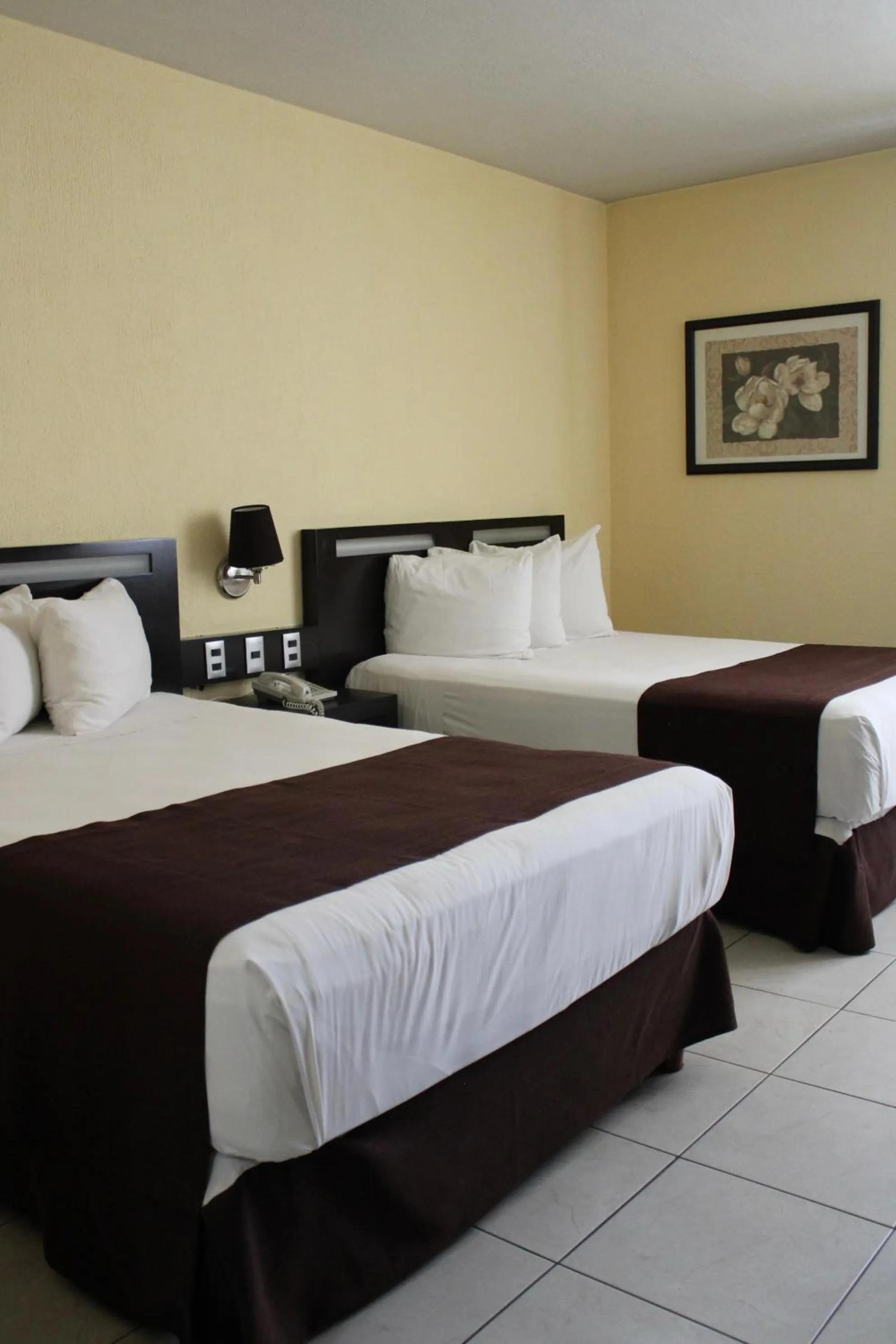 Bed in Hotel Santa Irene Guadalajara