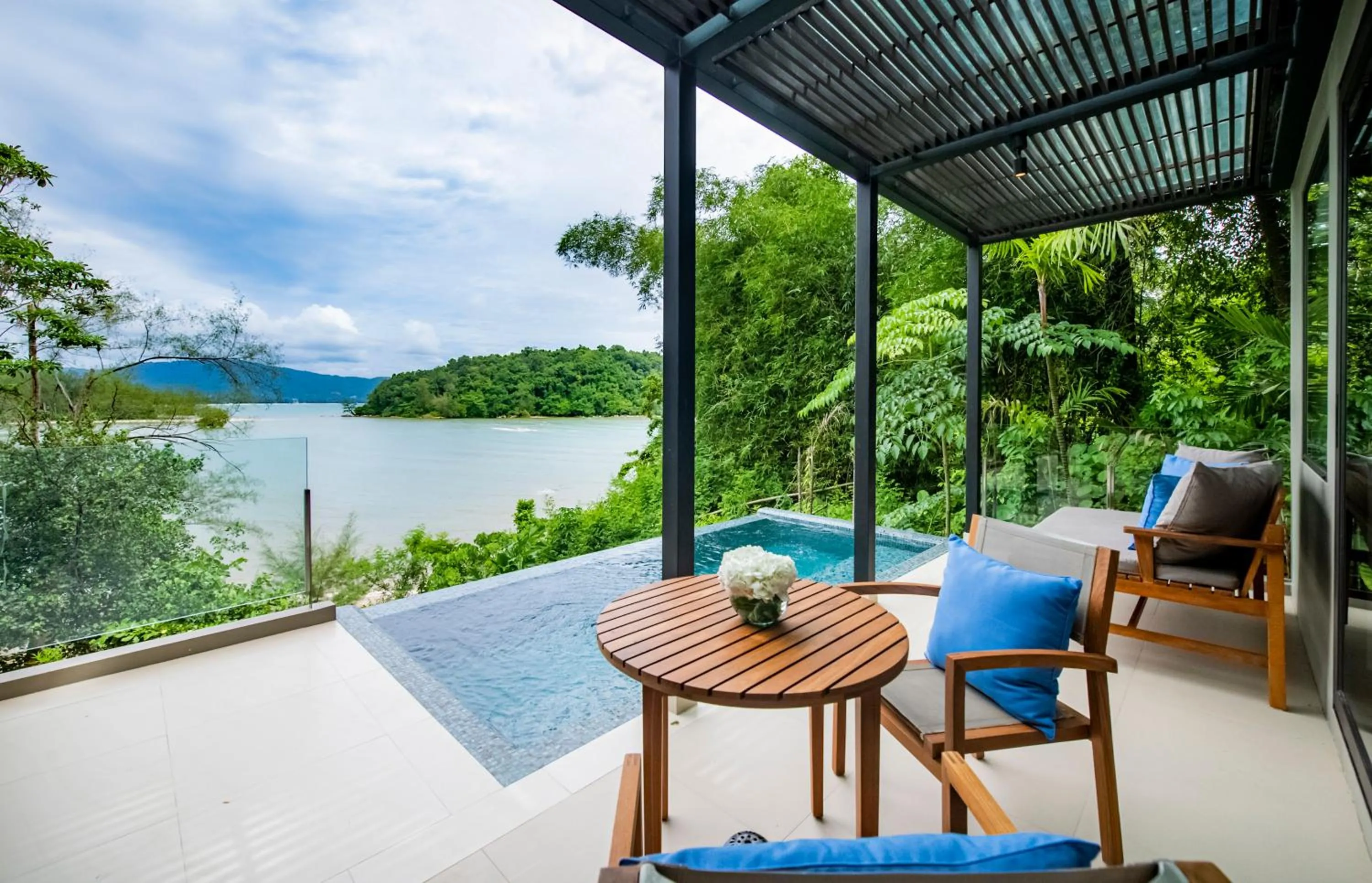 Balcony/Terrace in Anantara Layan Phuket Resort