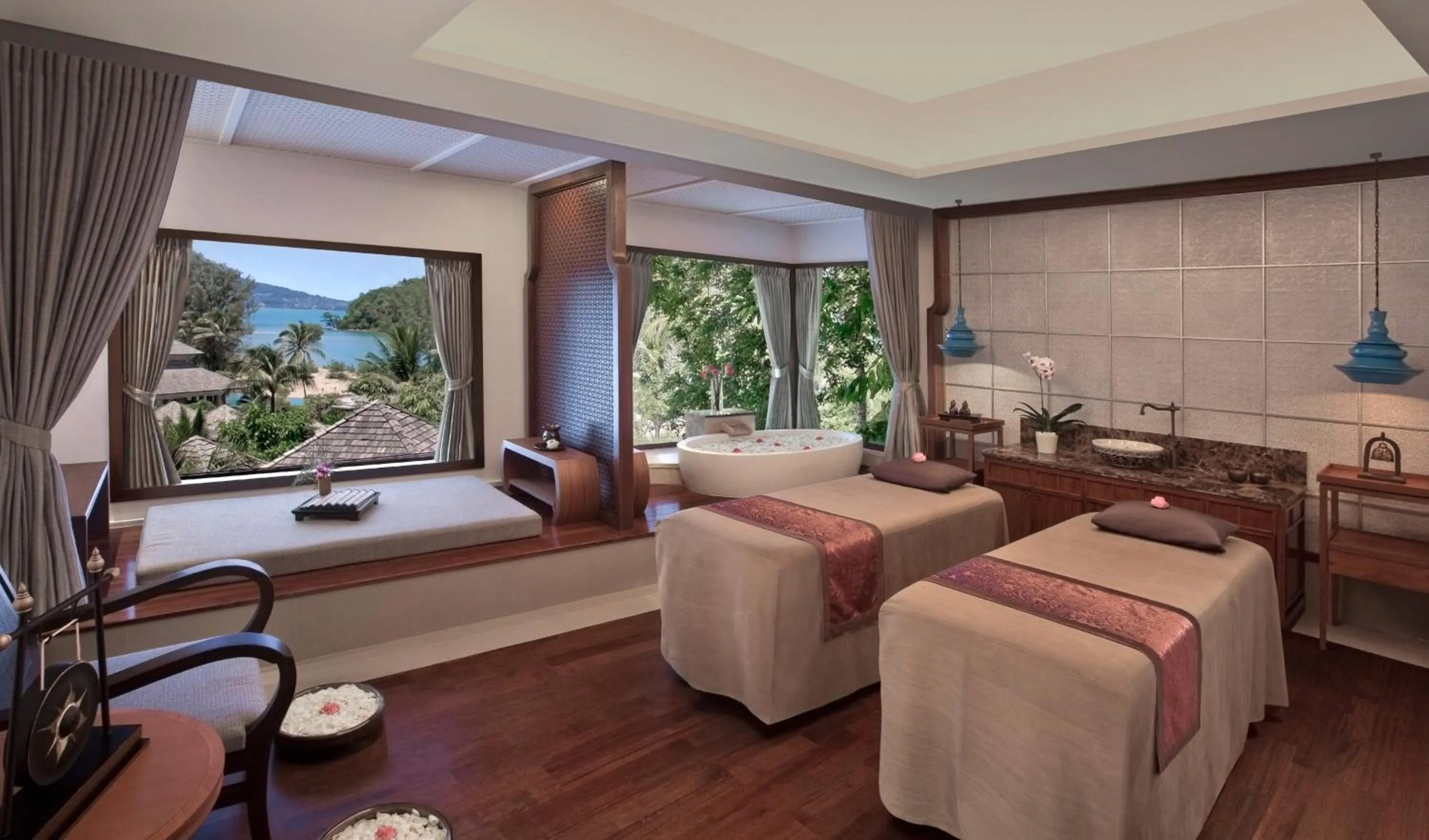 Spa and wellness centre/facilities in Anantara Layan Phuket Resort