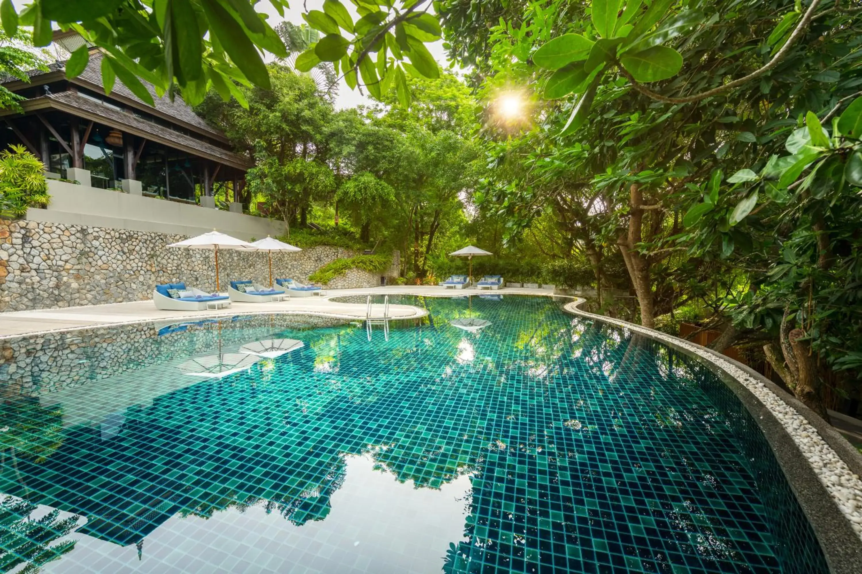Swimming pool in Anantara Layan Phuket Resort Swimming pool in Anantara Layan Phuket Resort