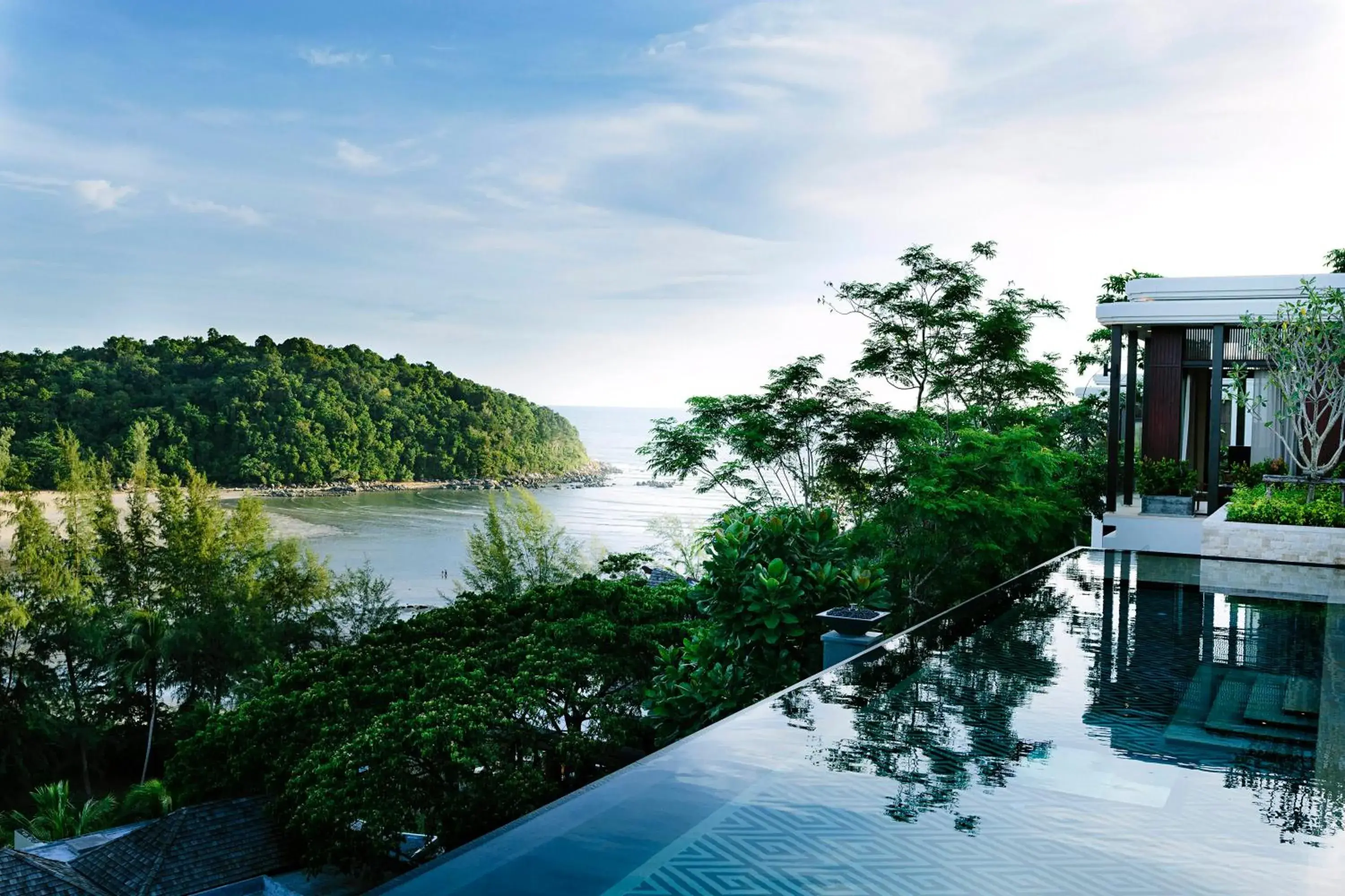 Sea view in Anantara Layan Phuket Resort Sea view in Anantara Layan Phuket Resort