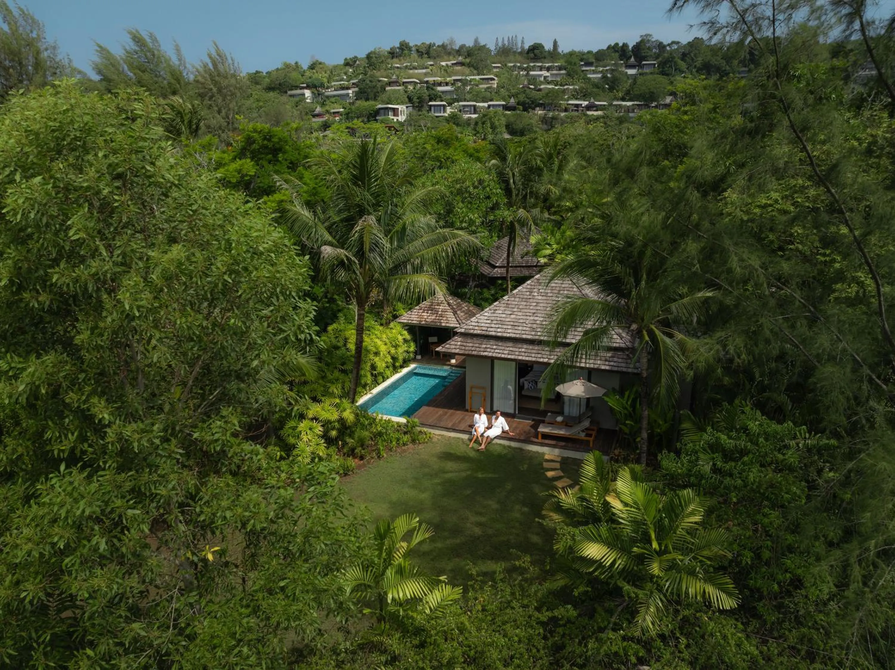 Property building in Anantara Layan Phuket Resort