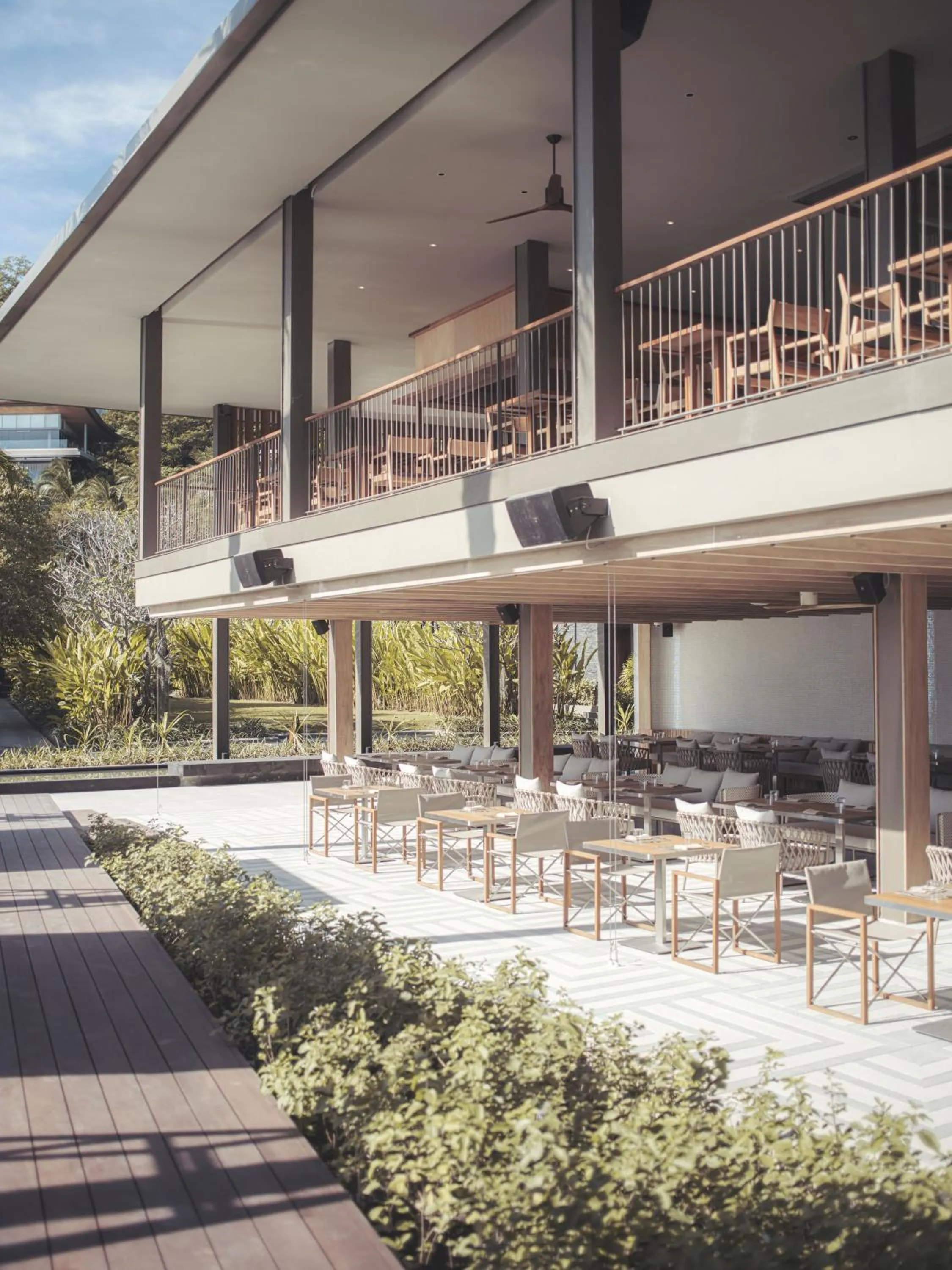 Patio in Anantara Layan Phuket Resort