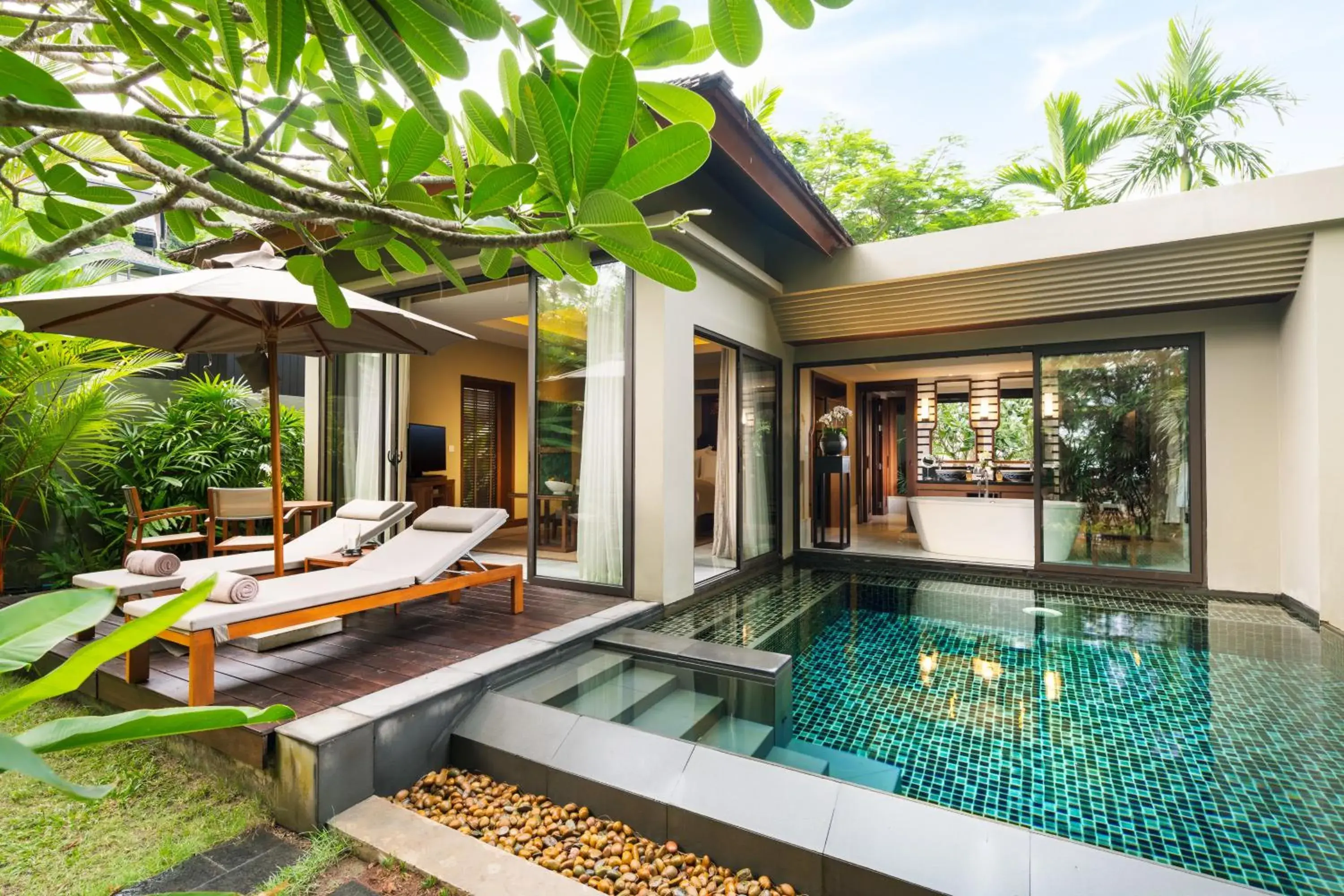 Beach Access Pool Villa in Anantara Layan Phuket Resort Beach Access Pool Villa in Anantara Layan Phuket Resort