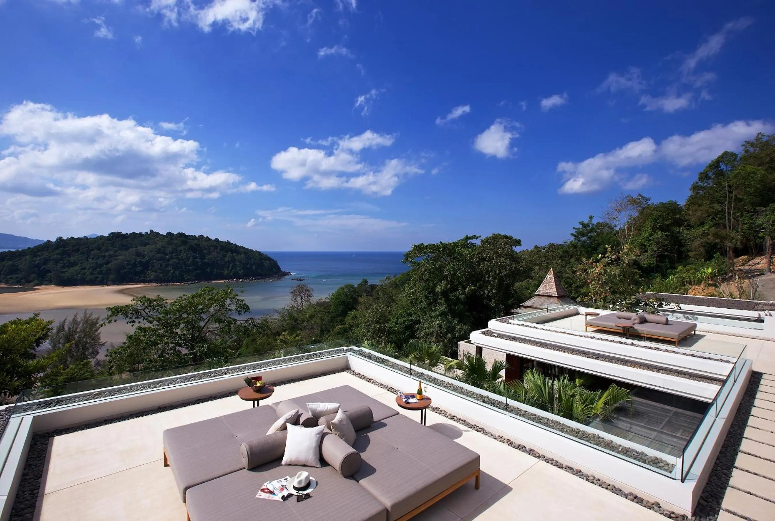 Natural landscape in Anantara Layan Phuket Resort