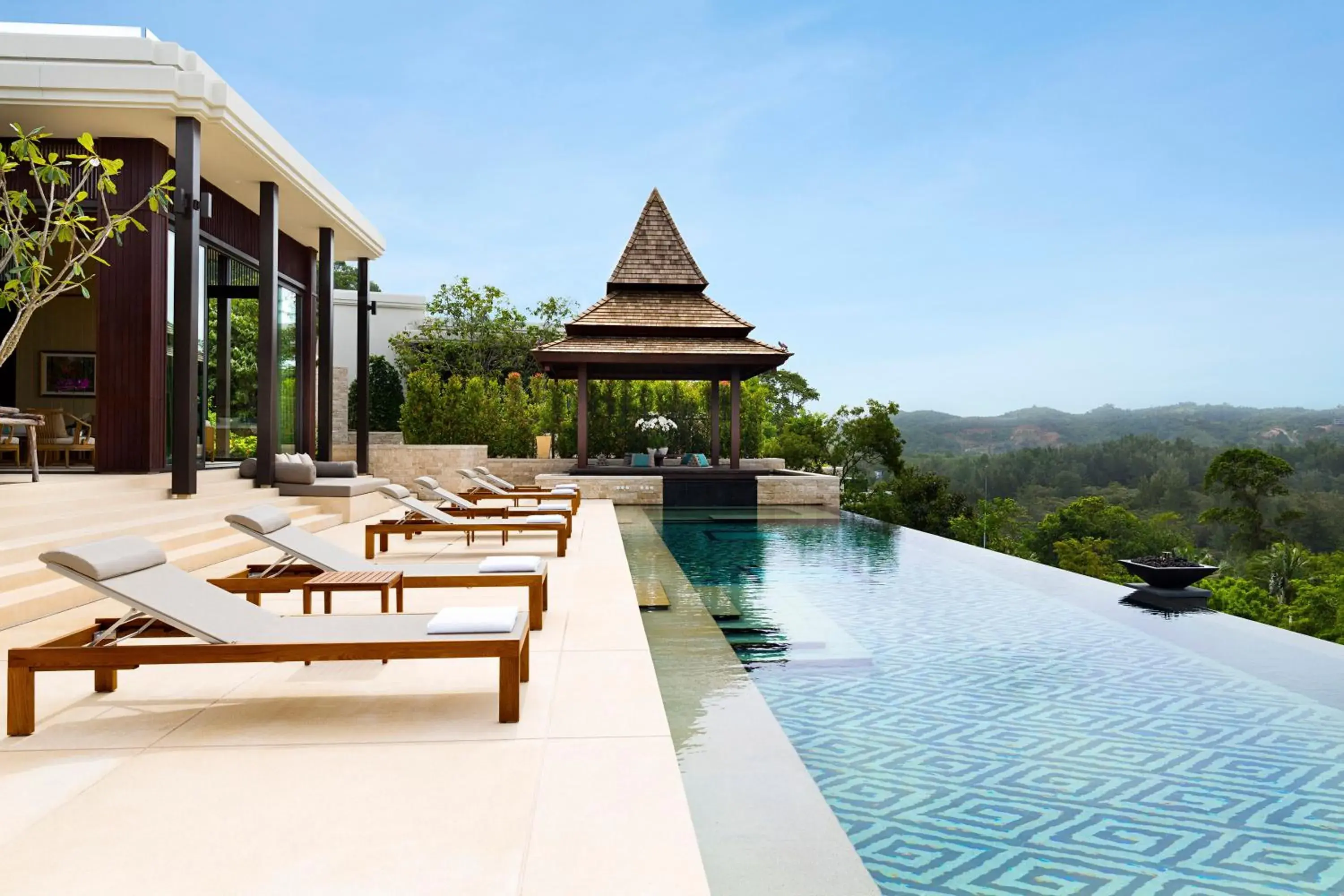 Swimming pool in Anantara Layan Phuket Resort Swimming pool in Anantara Layan Phuket Resort