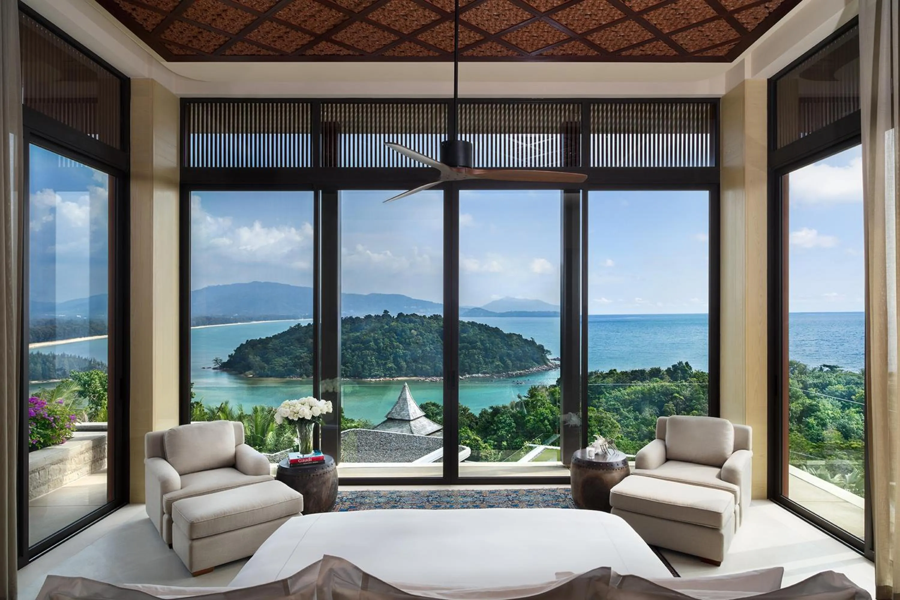 Bedroom in Anantara Layan Phuket Resort