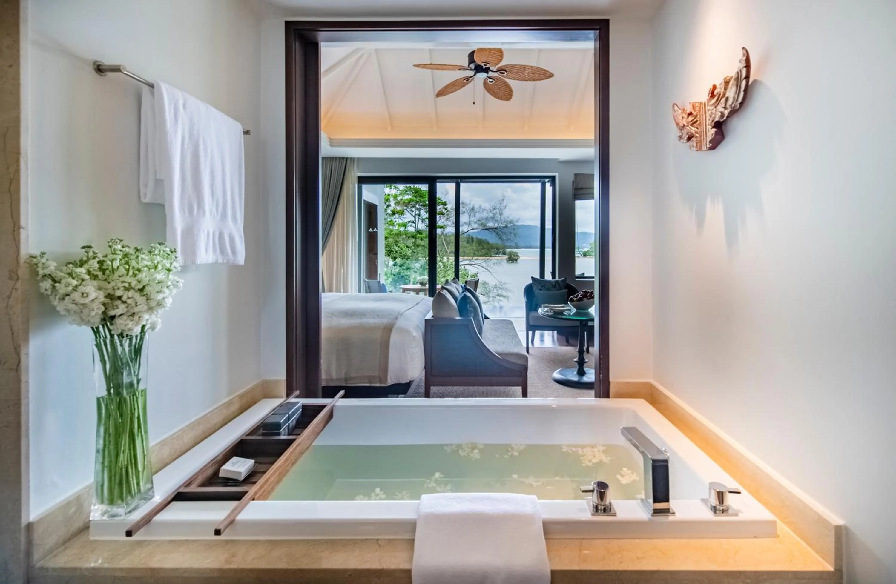 Bathroom in Anantara Layan Phuket Resort