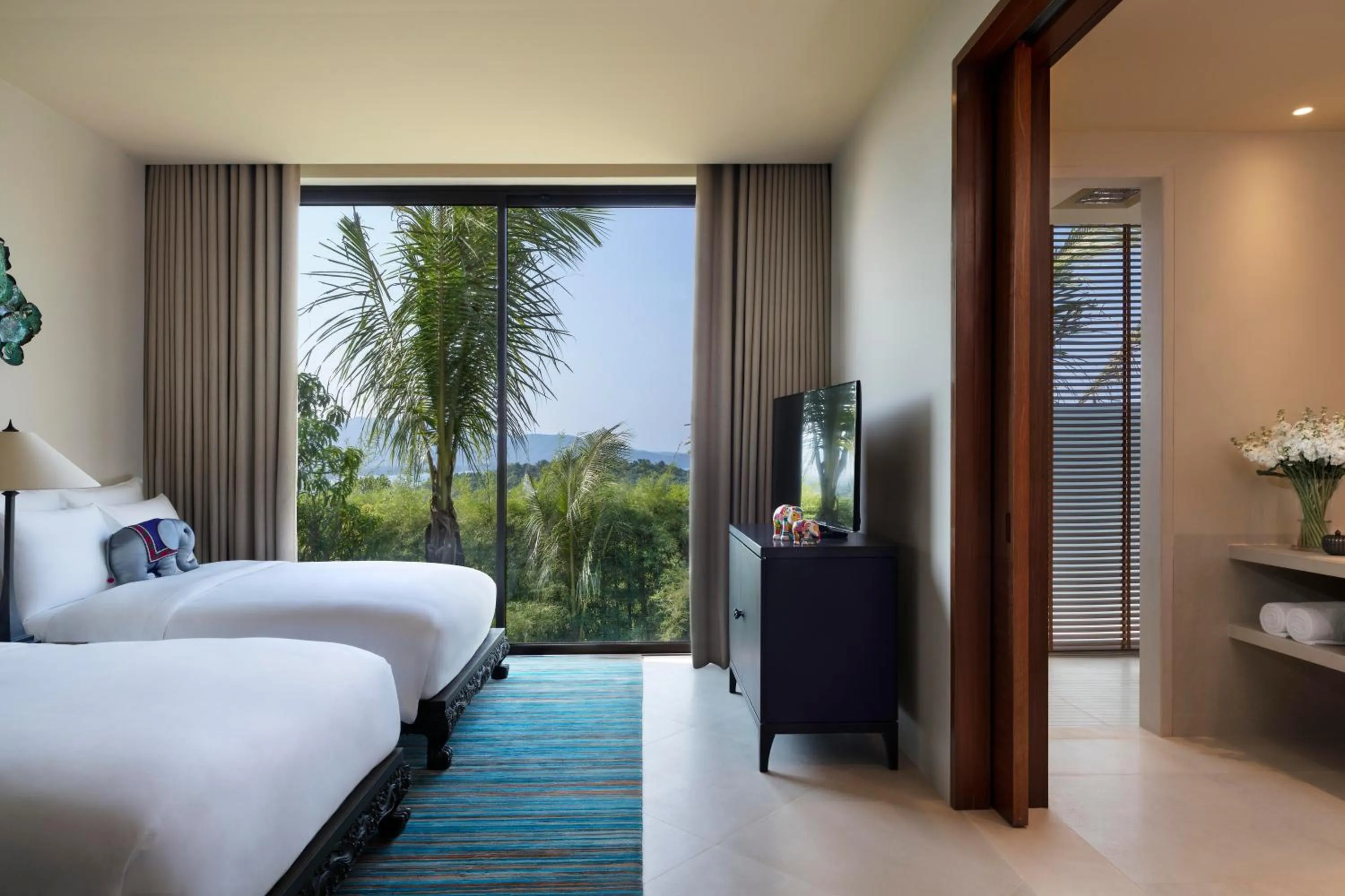 Bedroom, Bed in Anantara Layan Phuket Resort