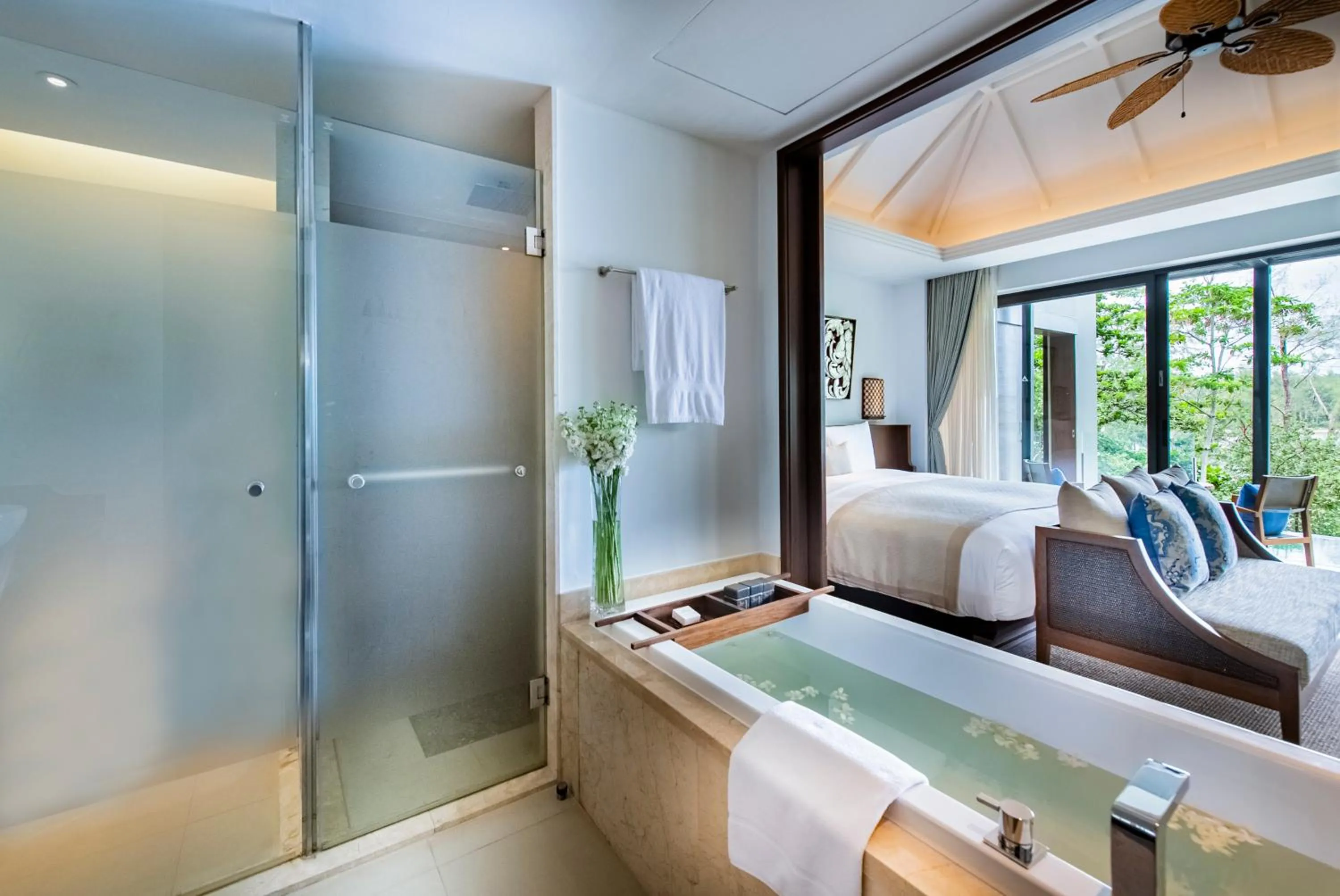 Bathroom in Anantara Layan Phuket Resort