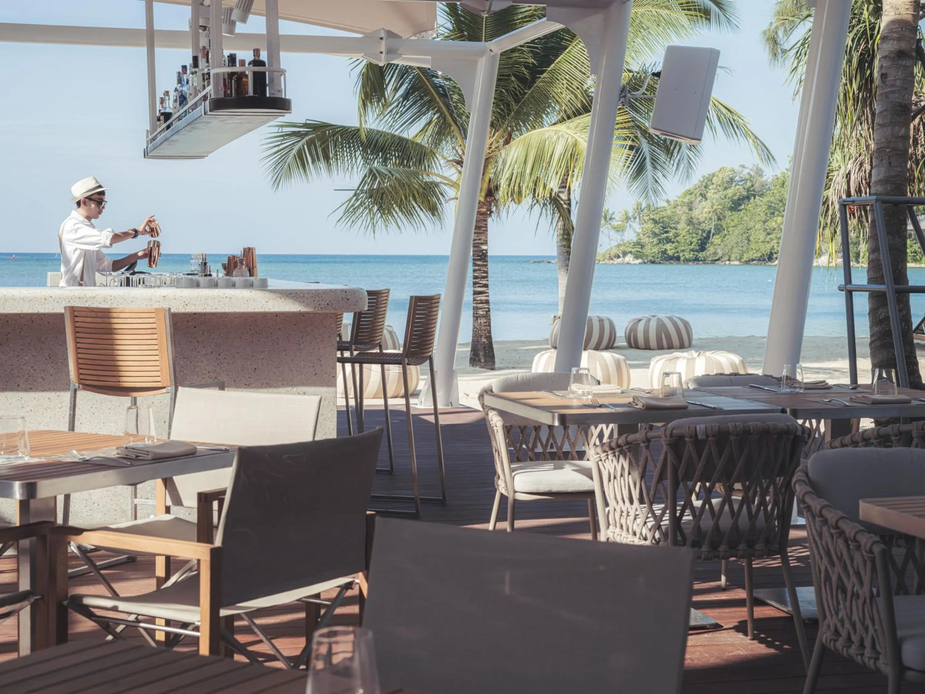 Patio in Anantara Layan Phuket Resort