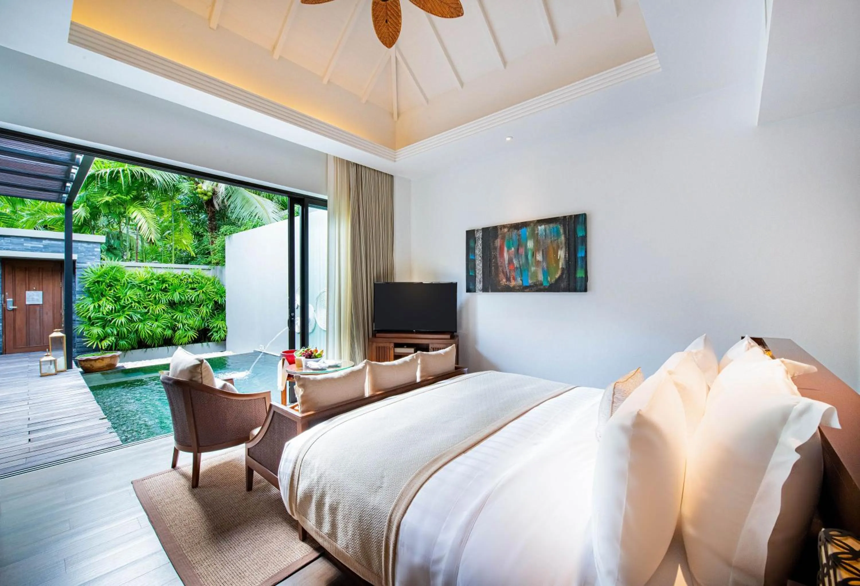 Bedroom, Bed in Anantara Layan Phuket Resort