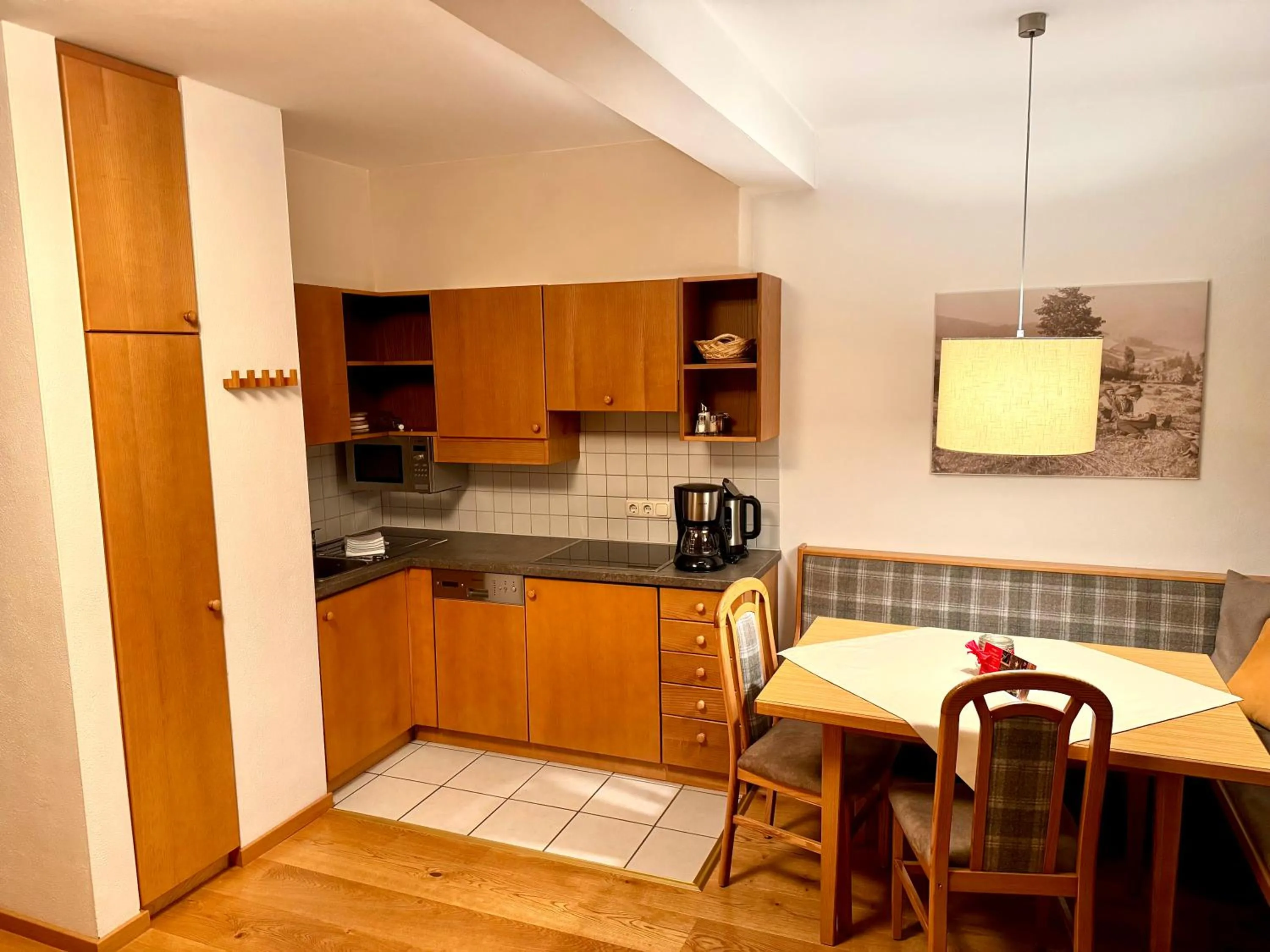 Dining area in Appartements Oswaldeck