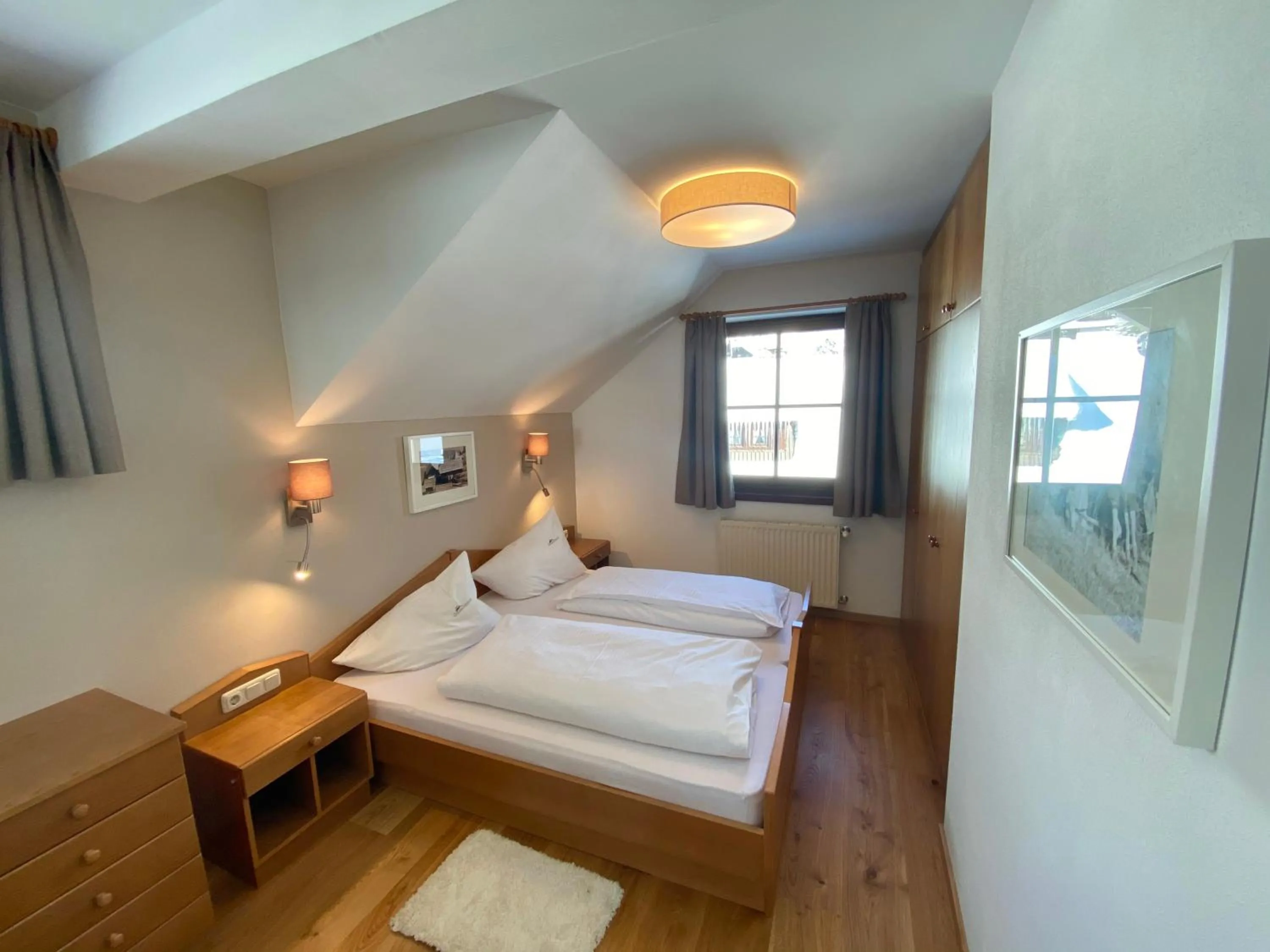 Bedroom, Bed in Appartements Oswaldeck