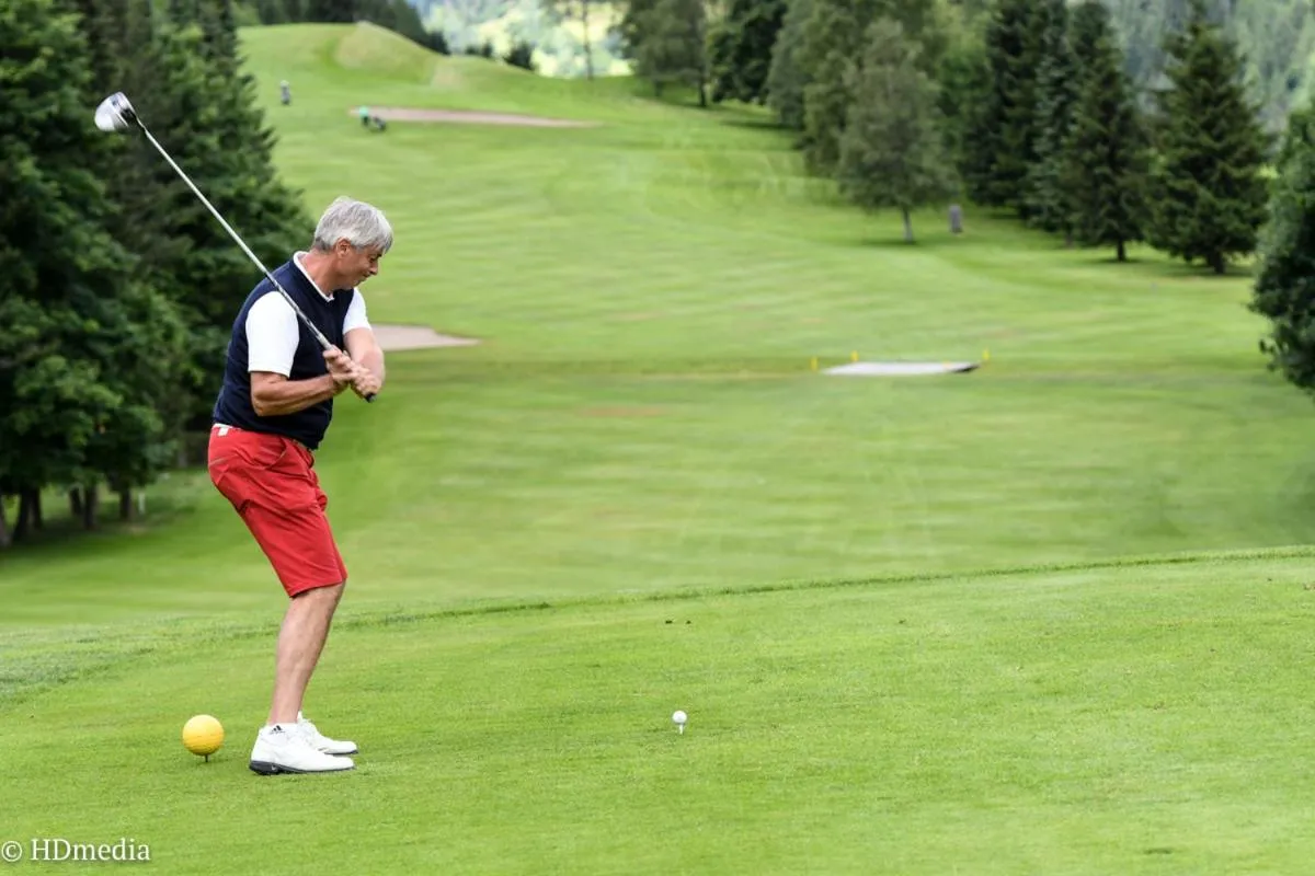 Golfcourse in Appartements Oswaldeck