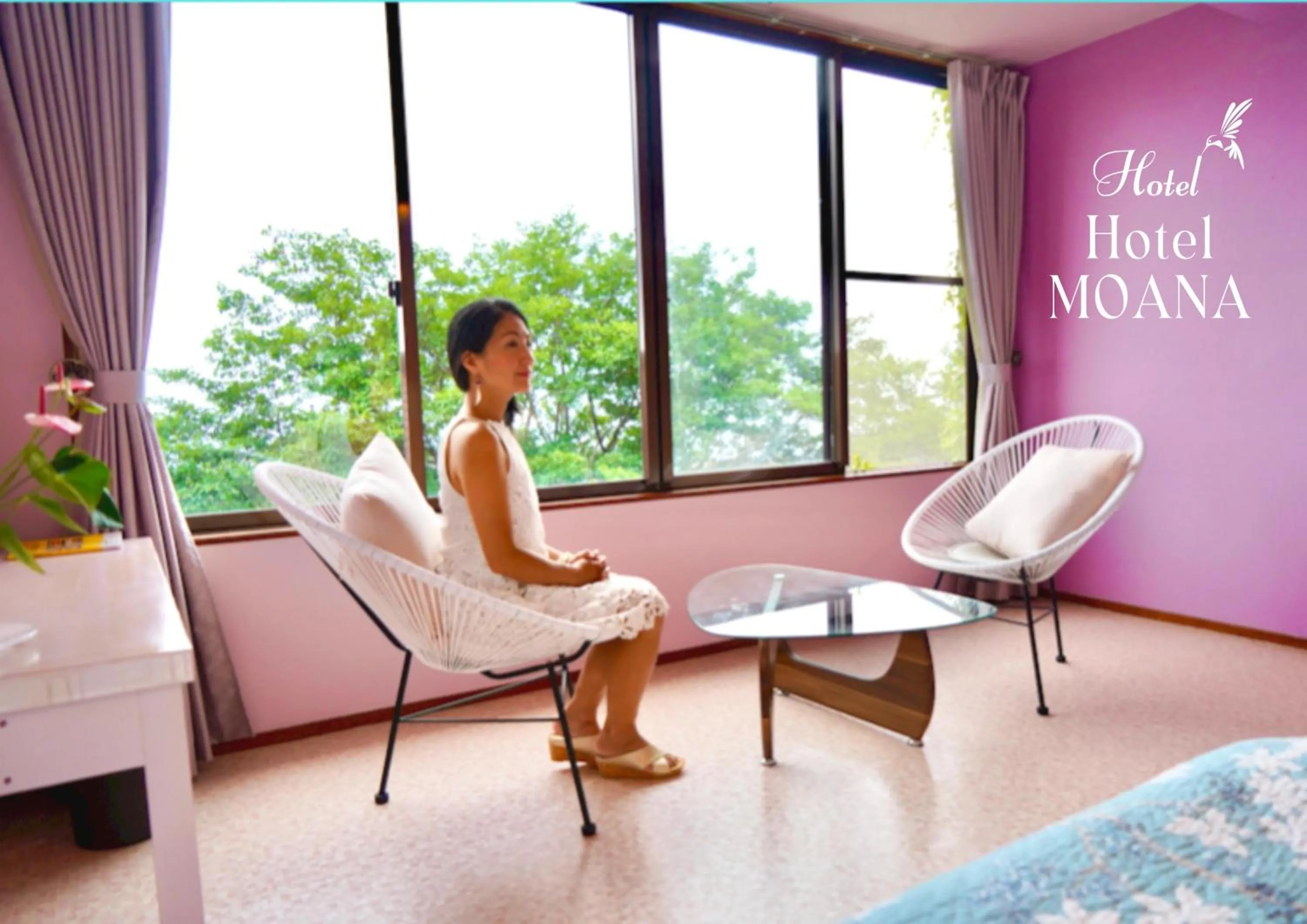 People in Hotel MOANA絶景オーシャンビューカフェラウンジ朝食付き