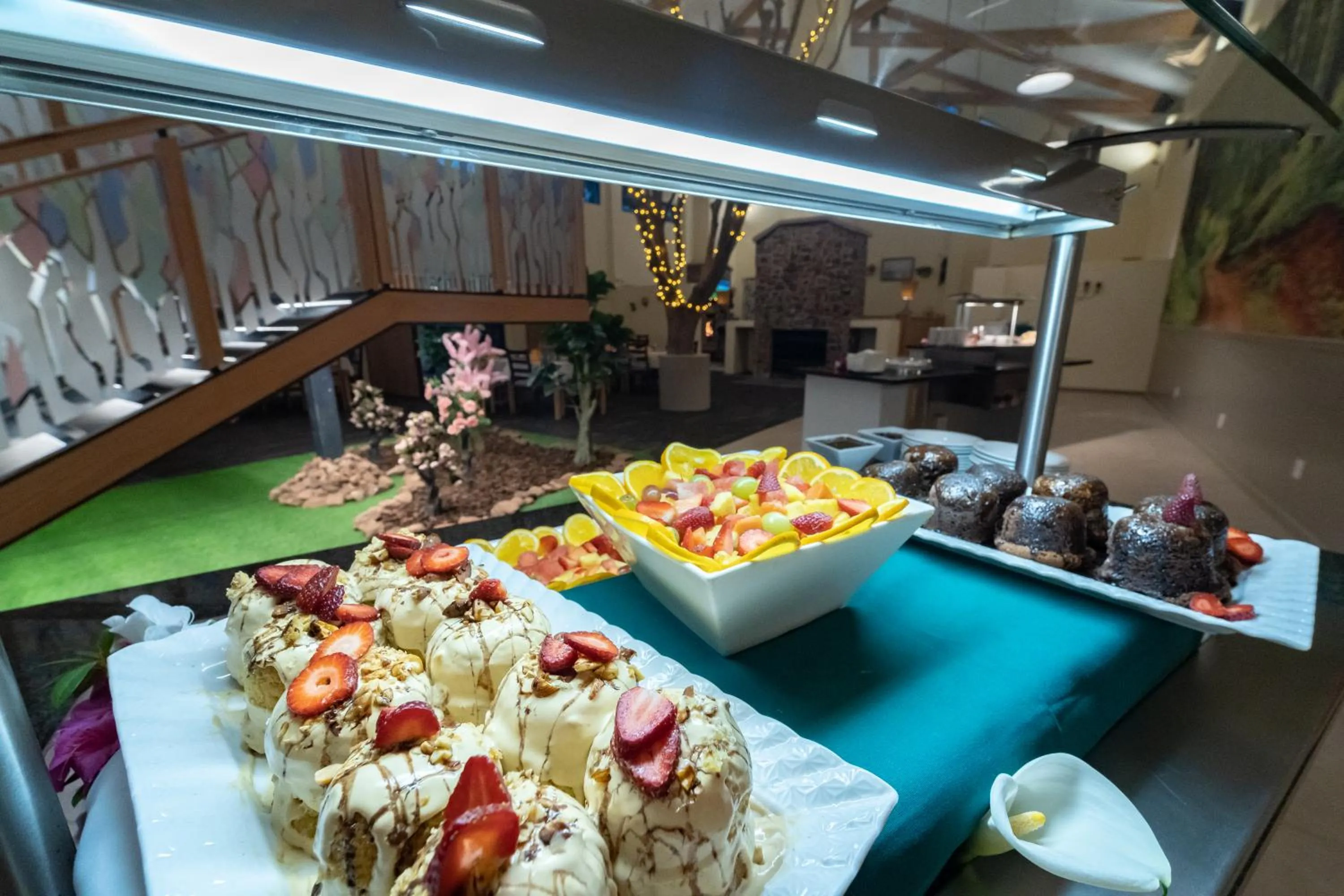 Food close-up in Gooderson Monks Cowl Golf Resort