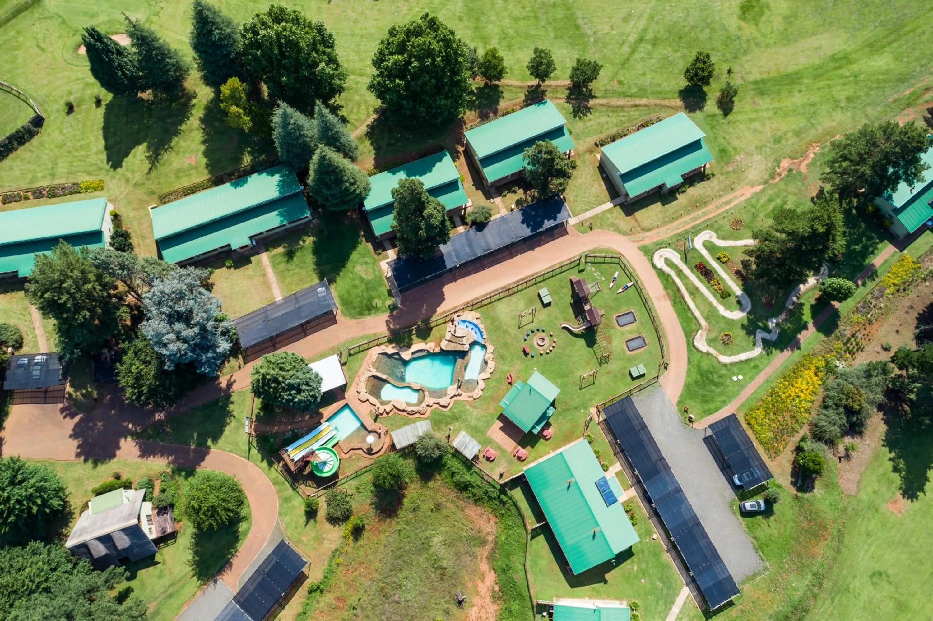 Bird's eye view in Gooderson Monks Cowl Golf Resort