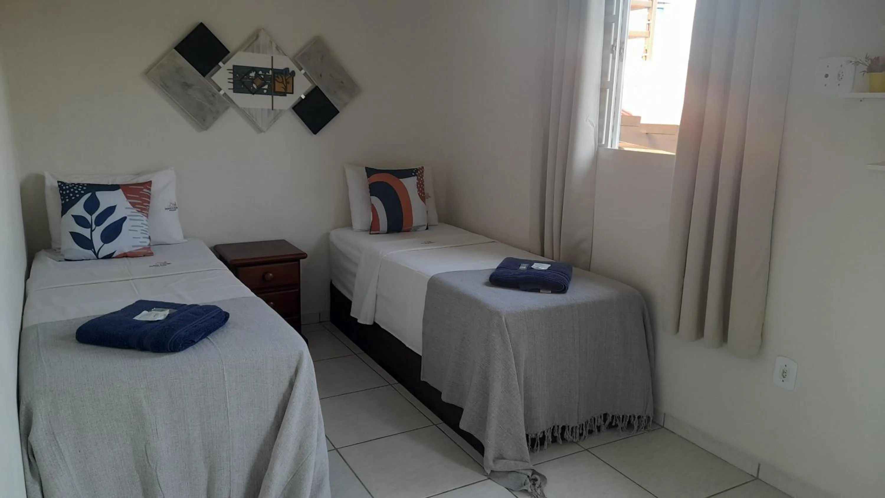 Bed in Pousada Encantos de Socorro