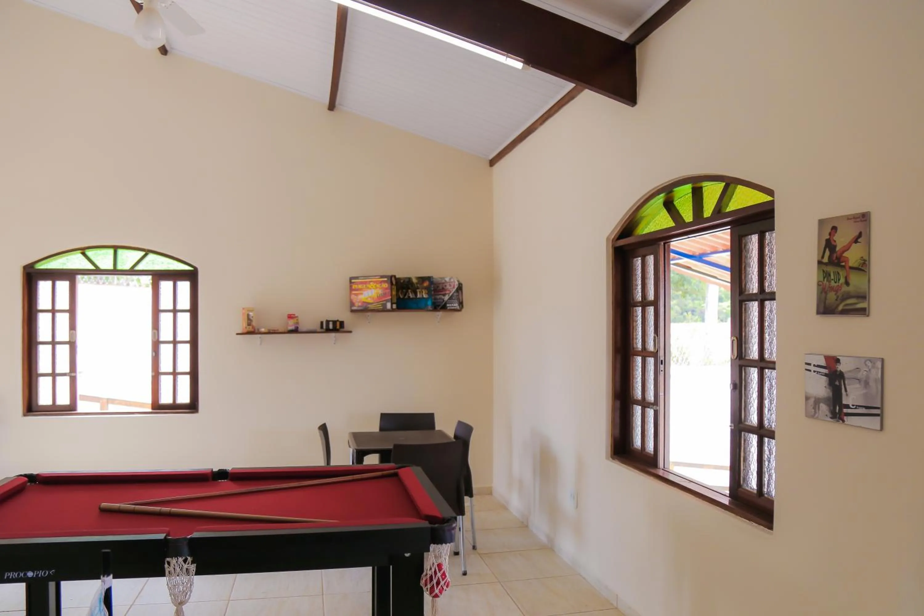 Game Room in Pousada Encantos de Socorro