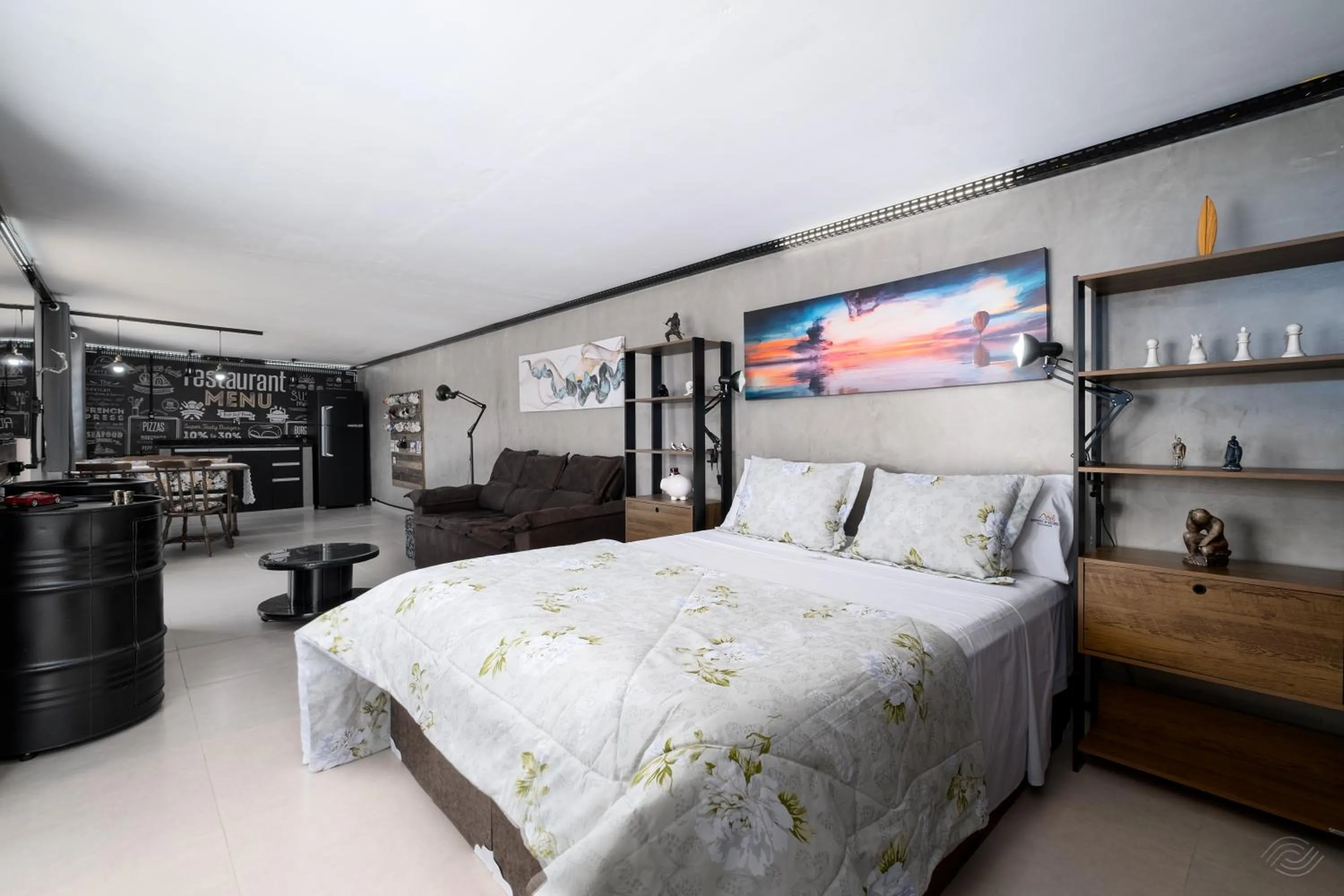 Photo of the whole room, Bed in Pousada Encantos de Socorro